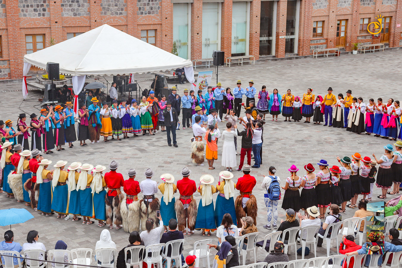 Encuentro Binacional de Danza por Kulla Raymi en Imbabura (2024).