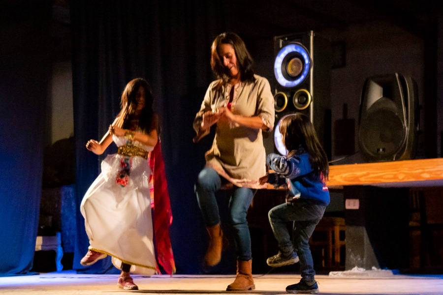 Elenco infantil de Artes Escénicas. Aya Fest. Octubre,  2019.