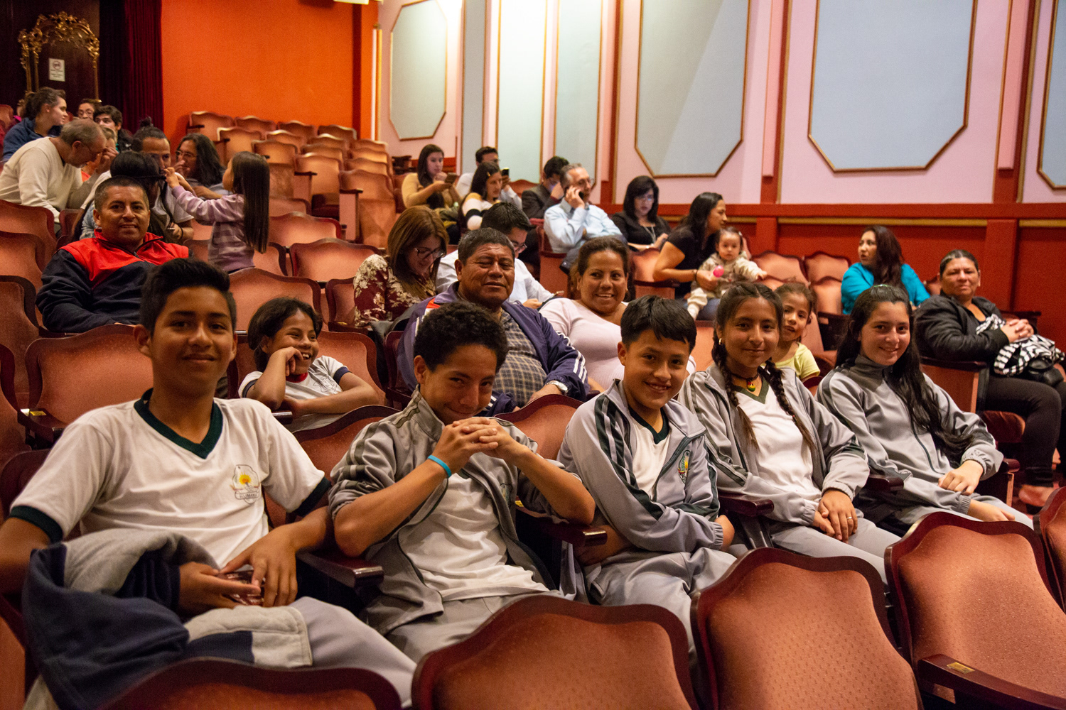 Campaña Teatro a la Vuelta en Universidad San Francisco de Quito (2018).