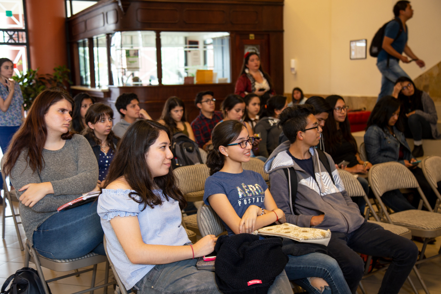 Campaña Teatro a la Vuelta en Universidad San Francisco de Quito (2018).