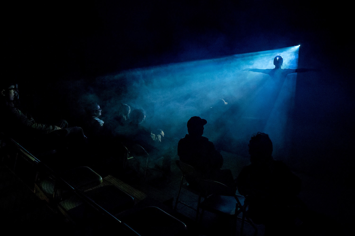 Pandorga, compañía teatral de Brasil. Cine y Teatro Comunitario Aya Hatariy. Septiembre, 2017.