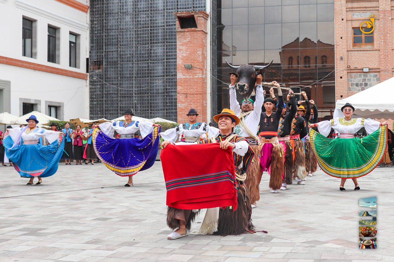 Encuentro Binacional de Danza por Kulla Raymi en Imbabura (2024).