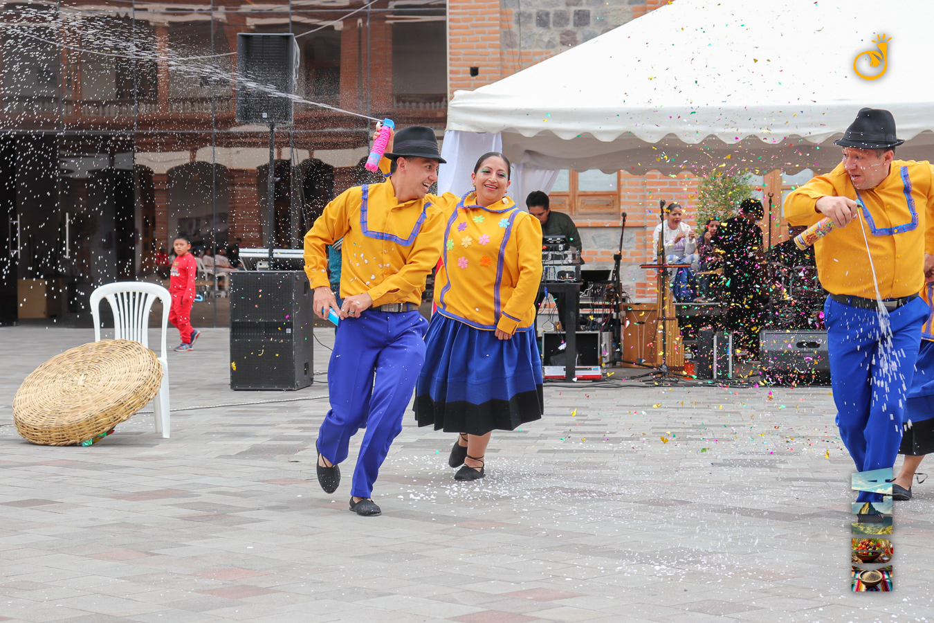Encuentro Binacional de Danza por Kulla Raymi en Imbabura (2024).