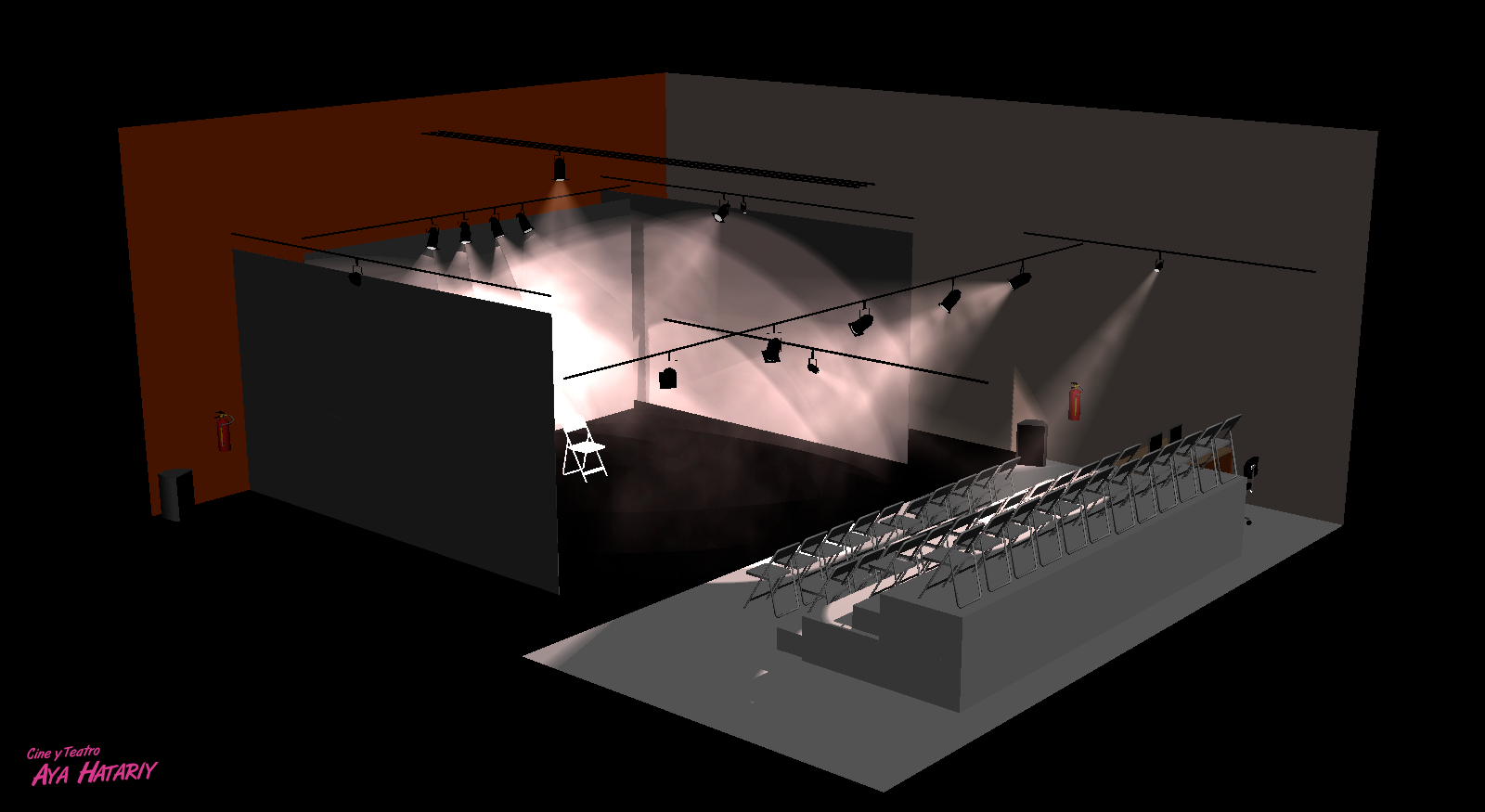 Sala de Cine y Teatro Comunitario Aya Hatariy. 2013-2021. Quito, Ecuador.
