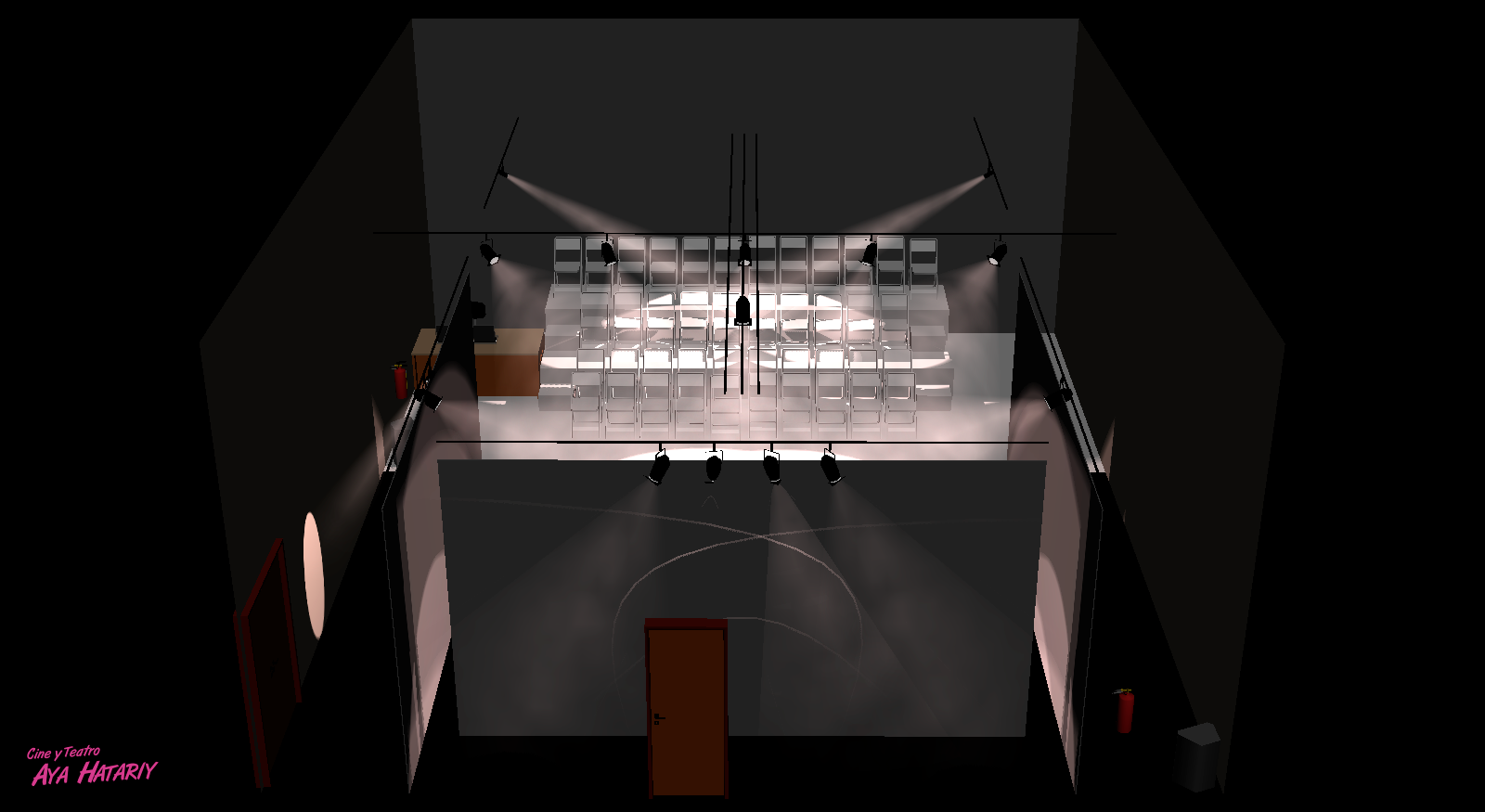 Sala de Cine y Teatro Comunitario Aya Hatariy. 2013-2021. Quito, Ecuador.