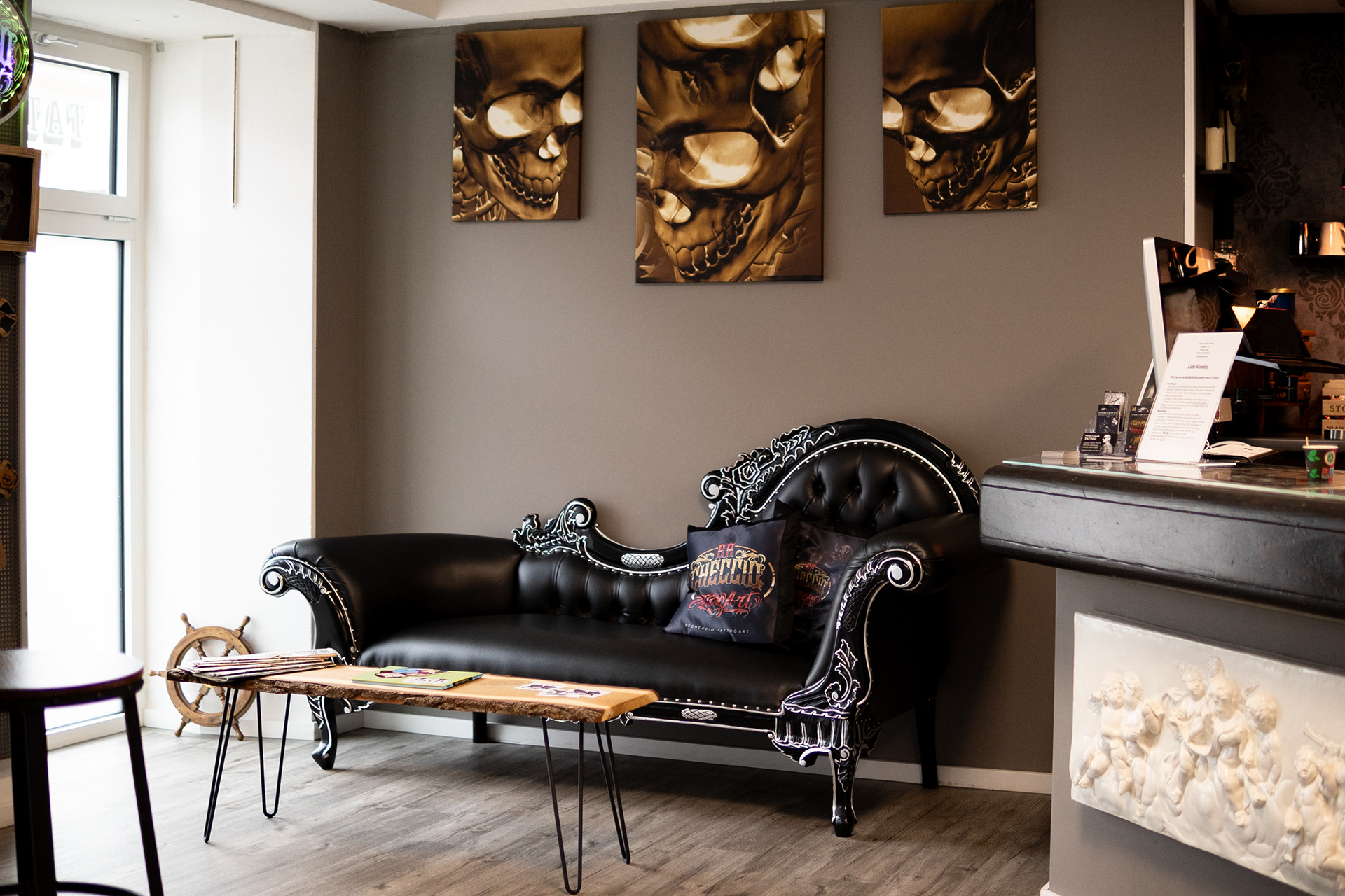 Modernes und professionelles Tattoostudio