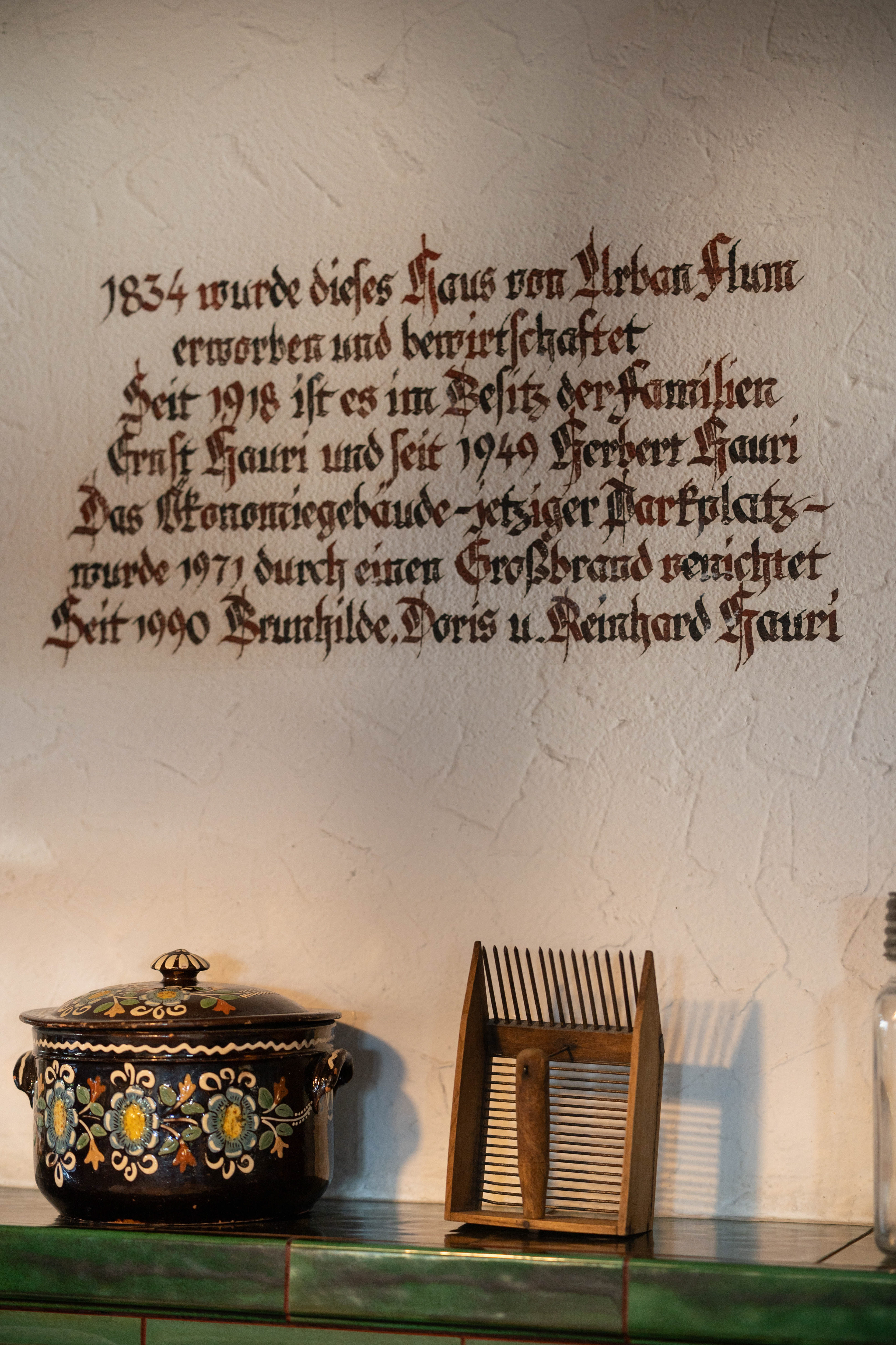 Authentische Innenraumfotografie – warmes und einladendes Ambiente im Hotel Krone Wiechs