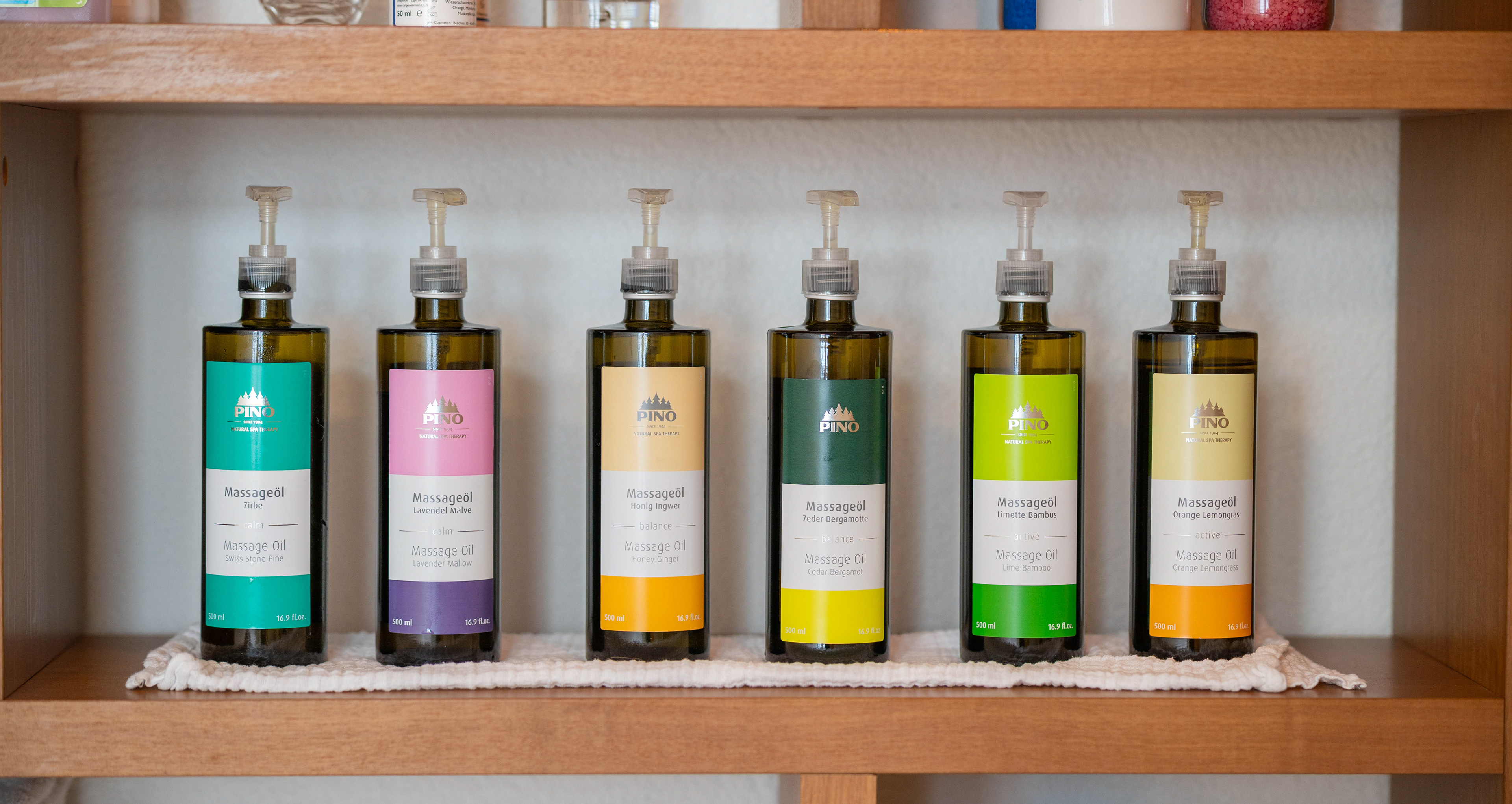 Fotografie von Wellness und Massagen im Hotel Krone Wiechs in Schopfheim