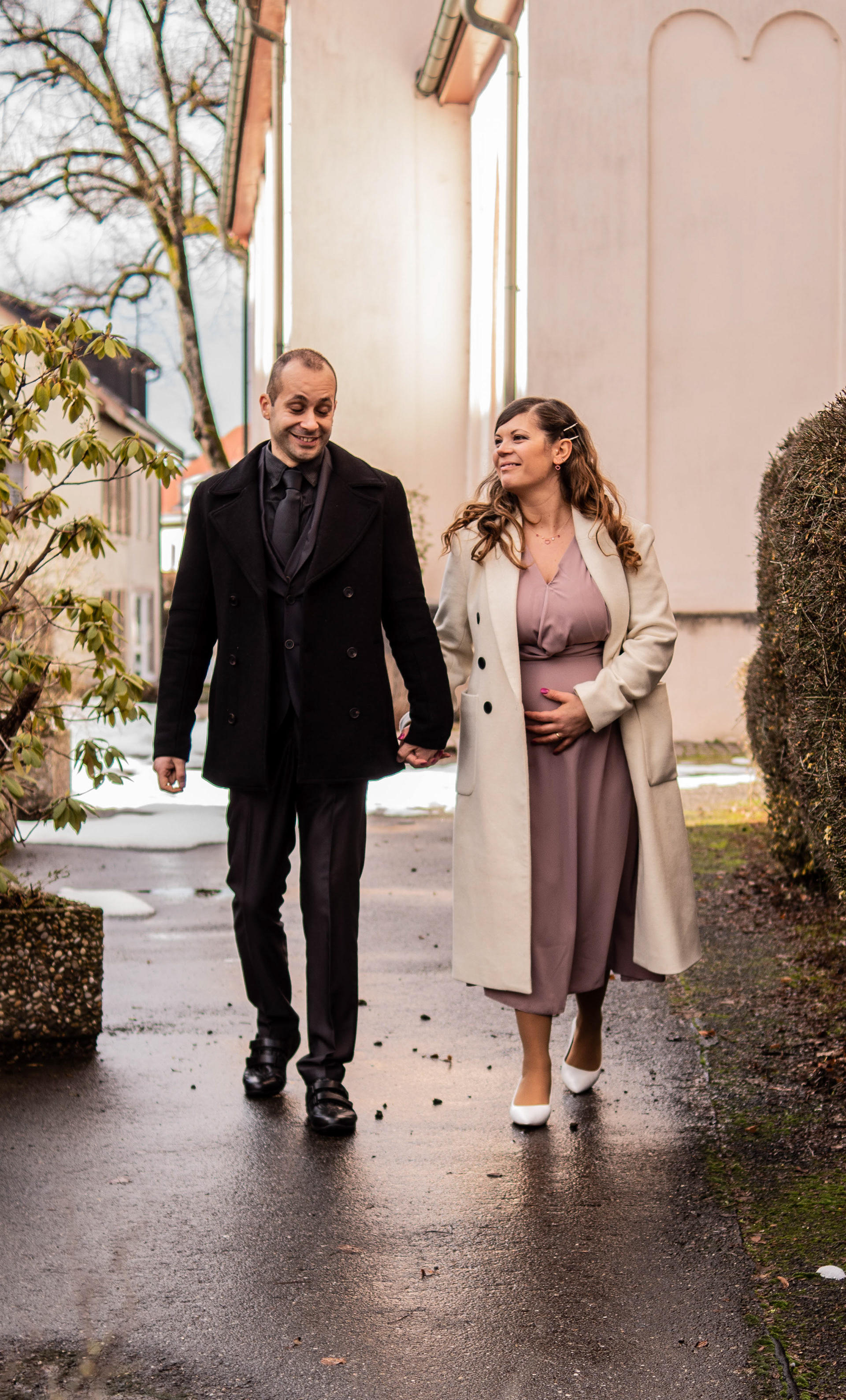 Mini‑Fotosession des Brautpaares – authentische Paaraufnahmen in Maulburg