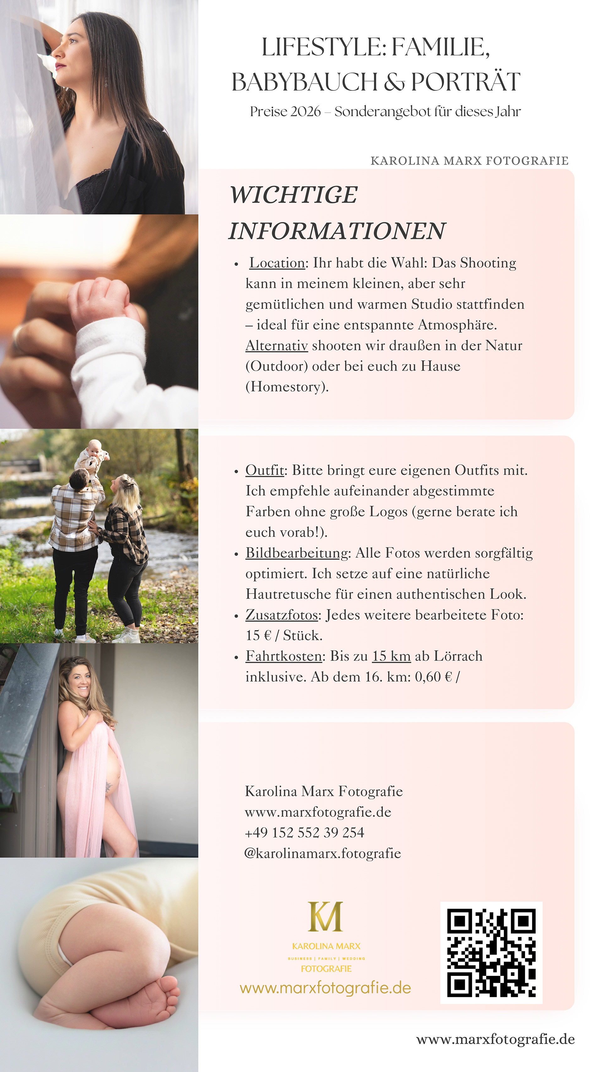 Lörrach babybauch familie Fotoshooting price