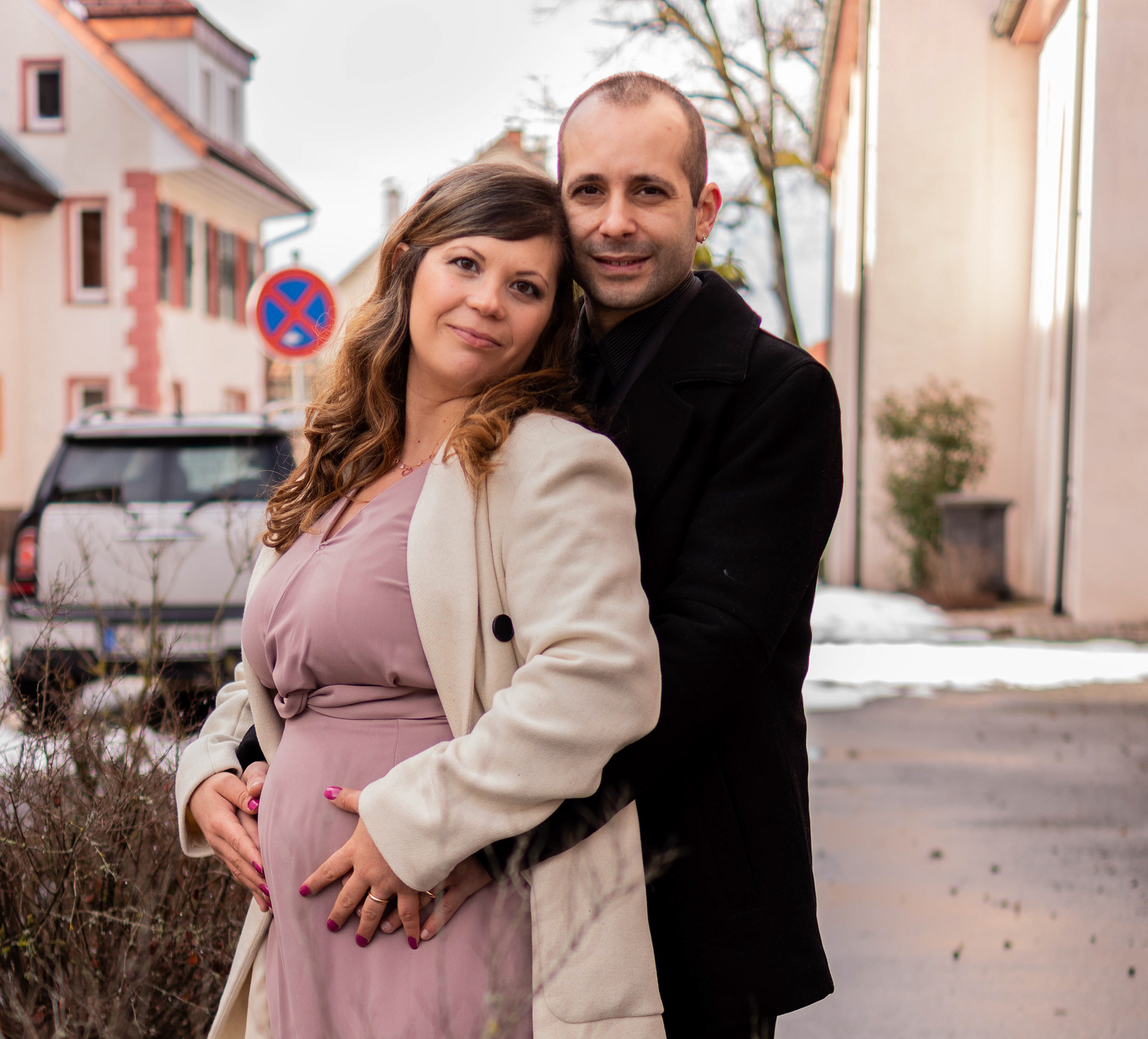 Mini‑Fotosession des Brautpaares – authentische Paaraufnahmen in Maulburg