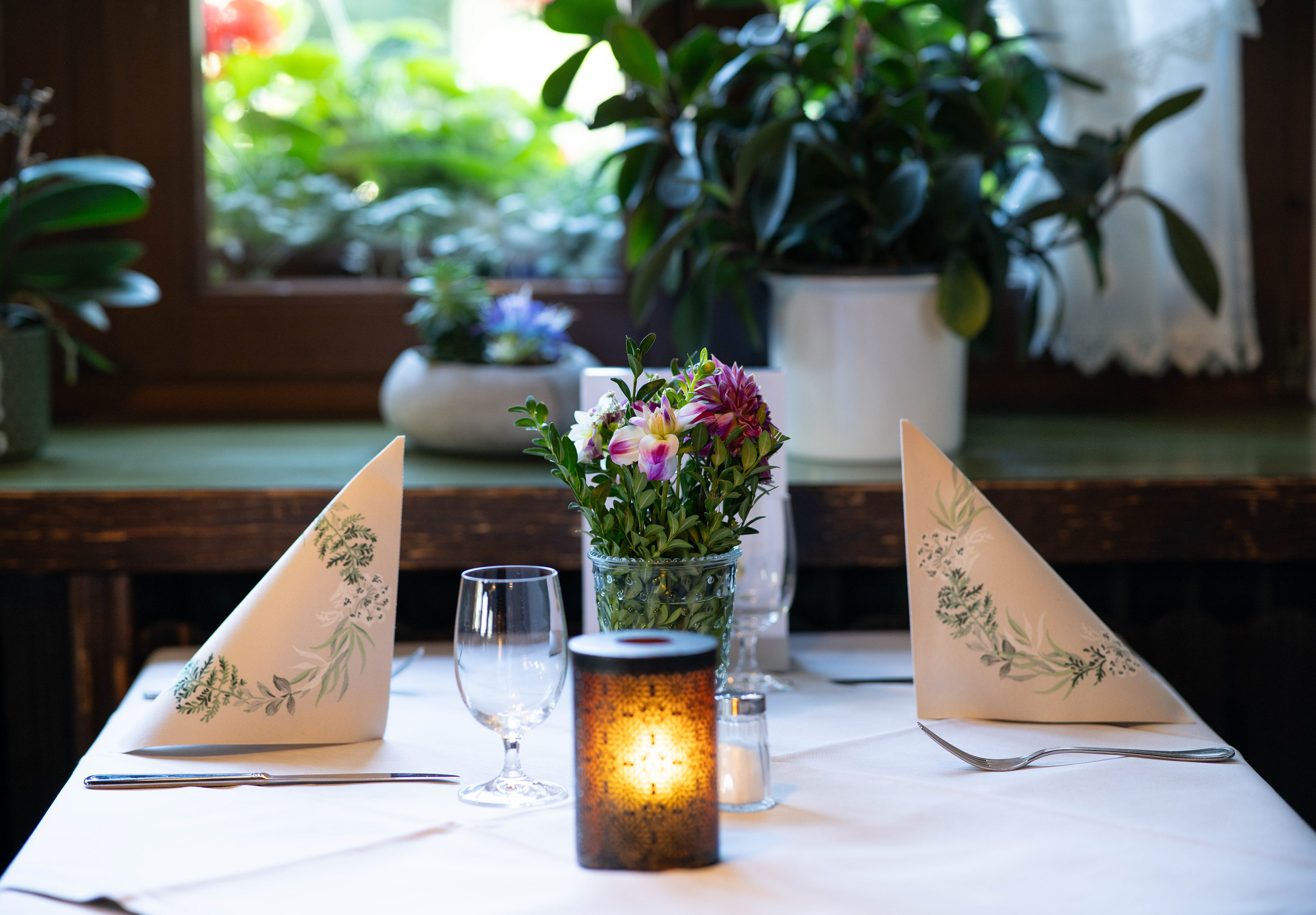 Innenaufnahmen des Hotel Restaurant Krone Wiechs – elegante und gemütliche Atmosphäre