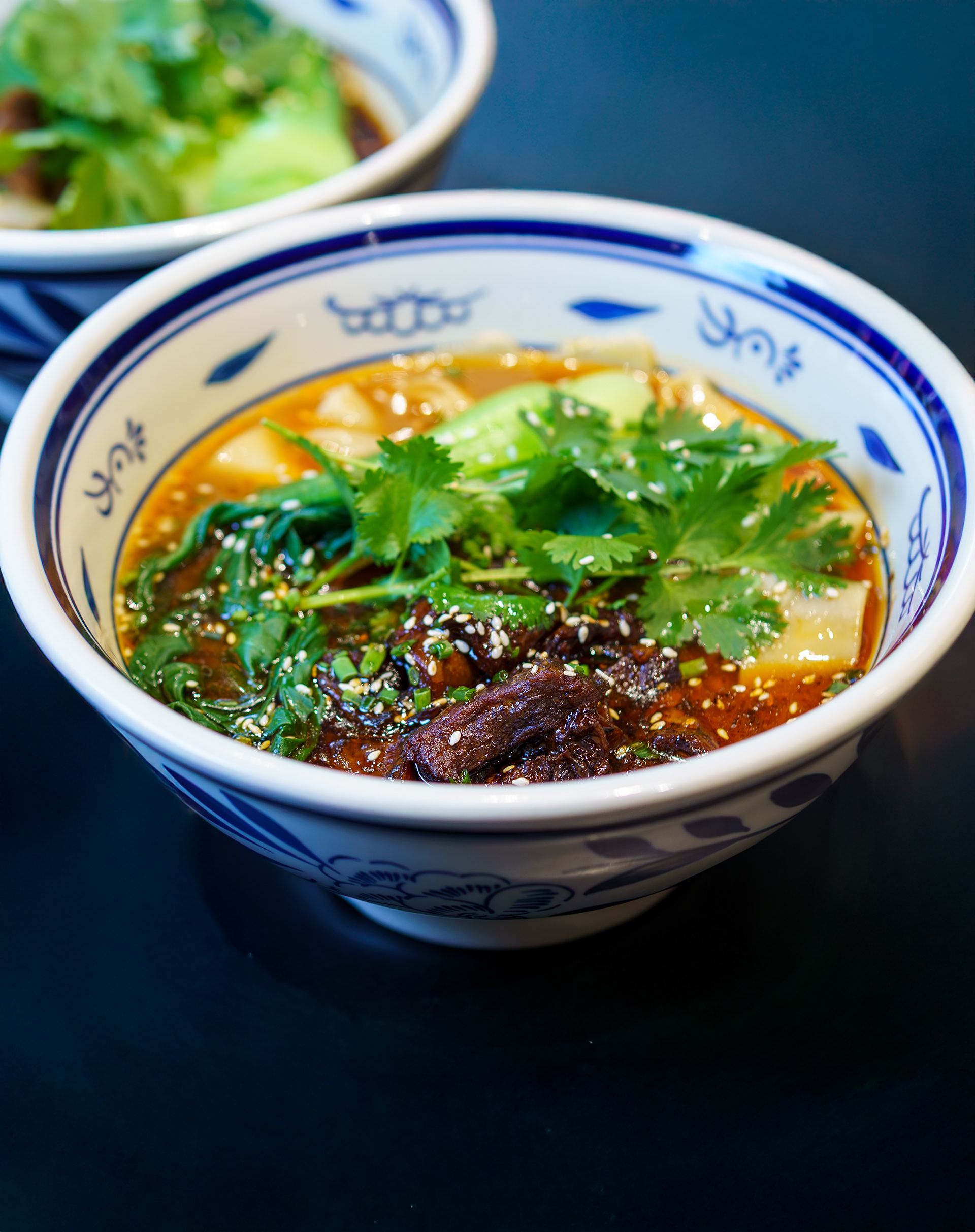 Atmosphärische Aufnahmen des modernen Asia-Restaurants Jin’s Noodle Bar