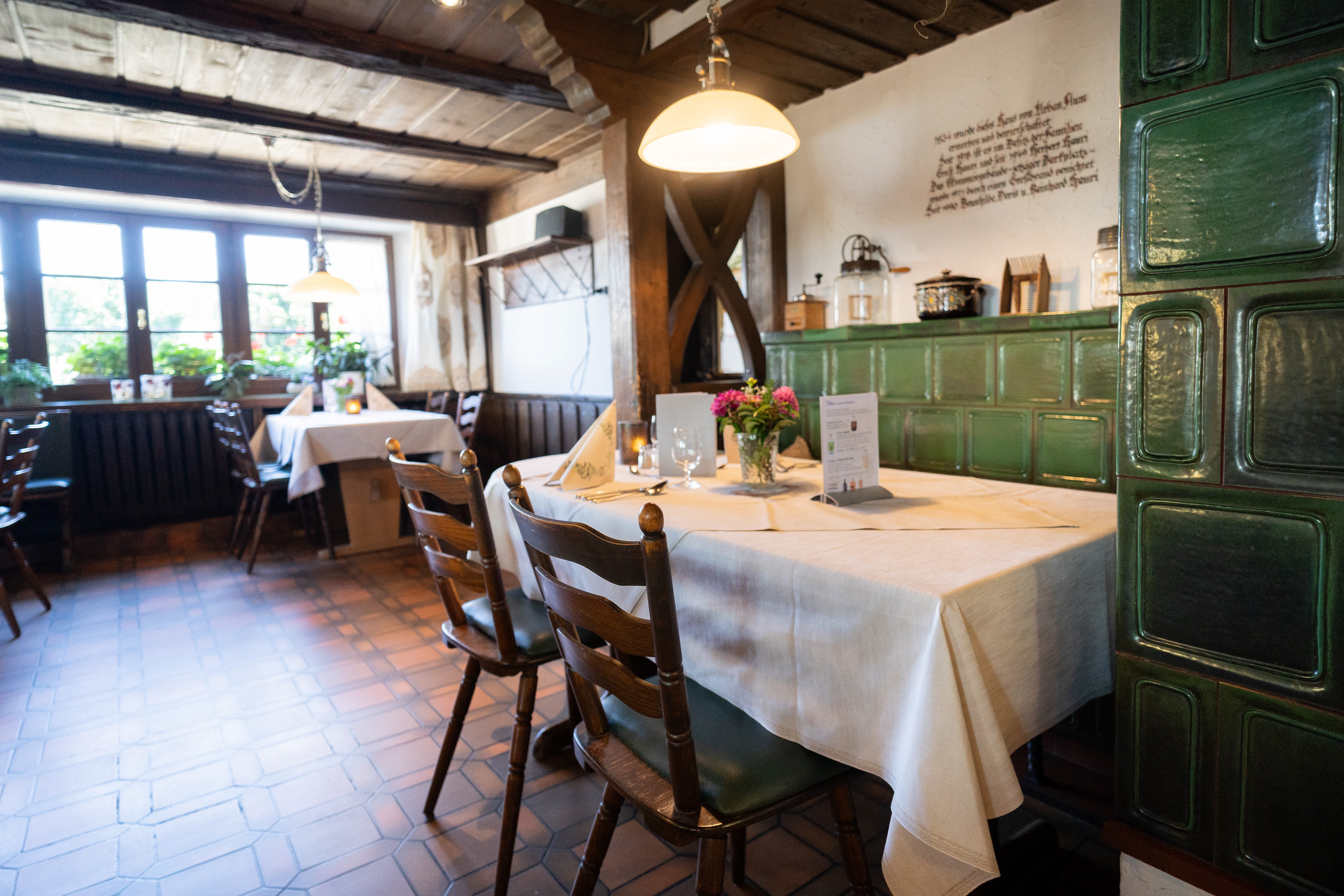 Innenaufnahmen des Hotel Restaurant Krone Wiechs – elegante und gemütliche Atmosphäre