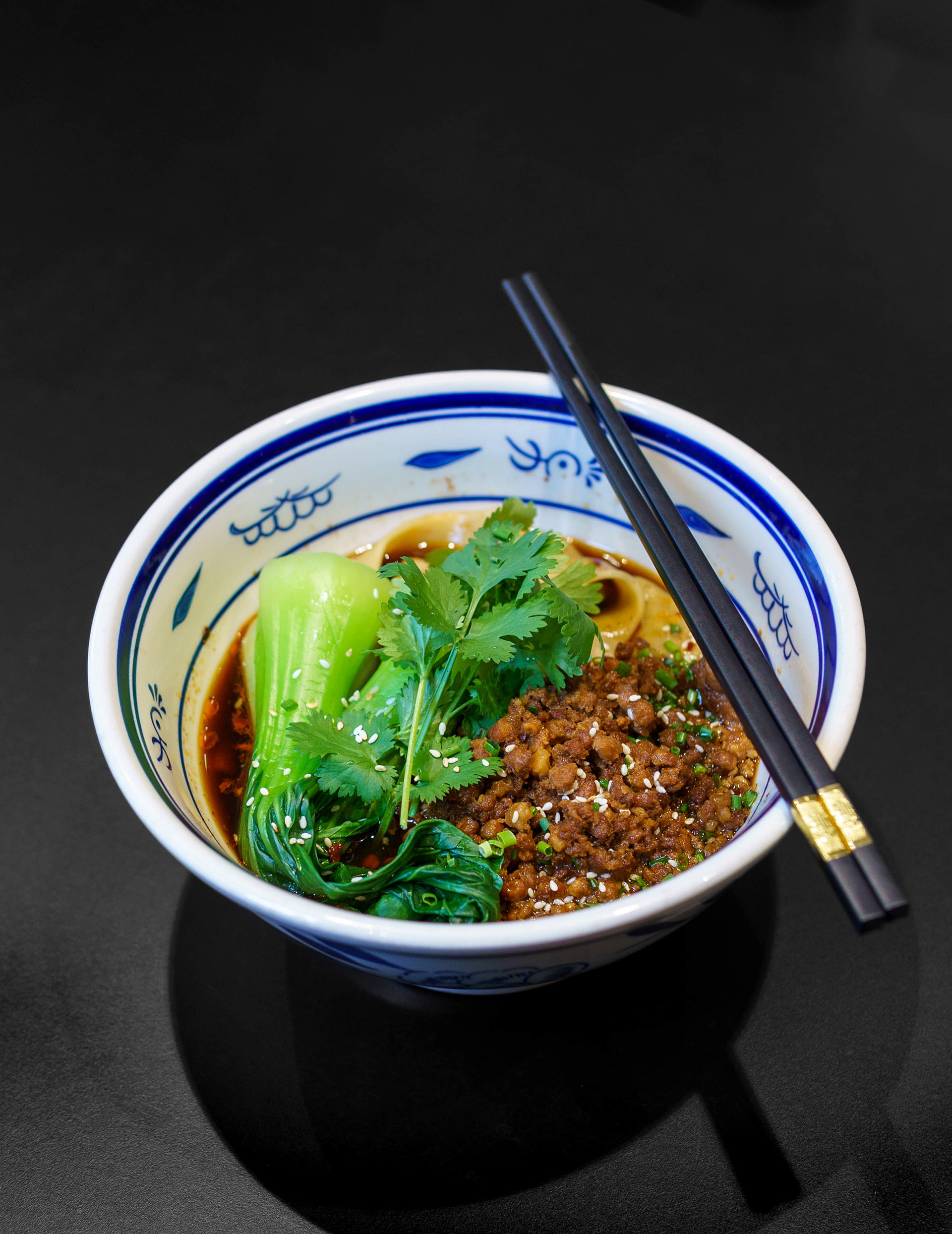 Detailfotografie asiatischer Spezialitäten – Jin’s Noodle Bar