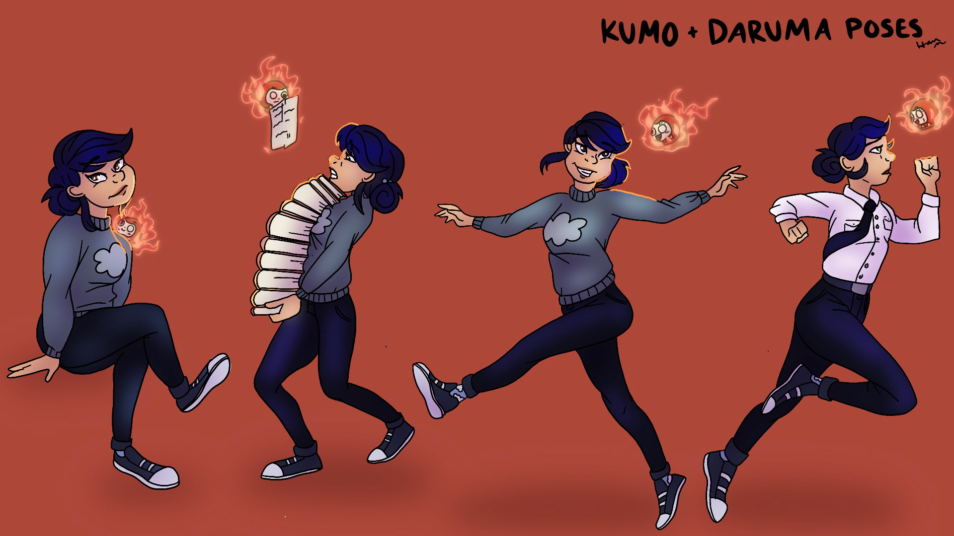 Kumo Posing Sheet