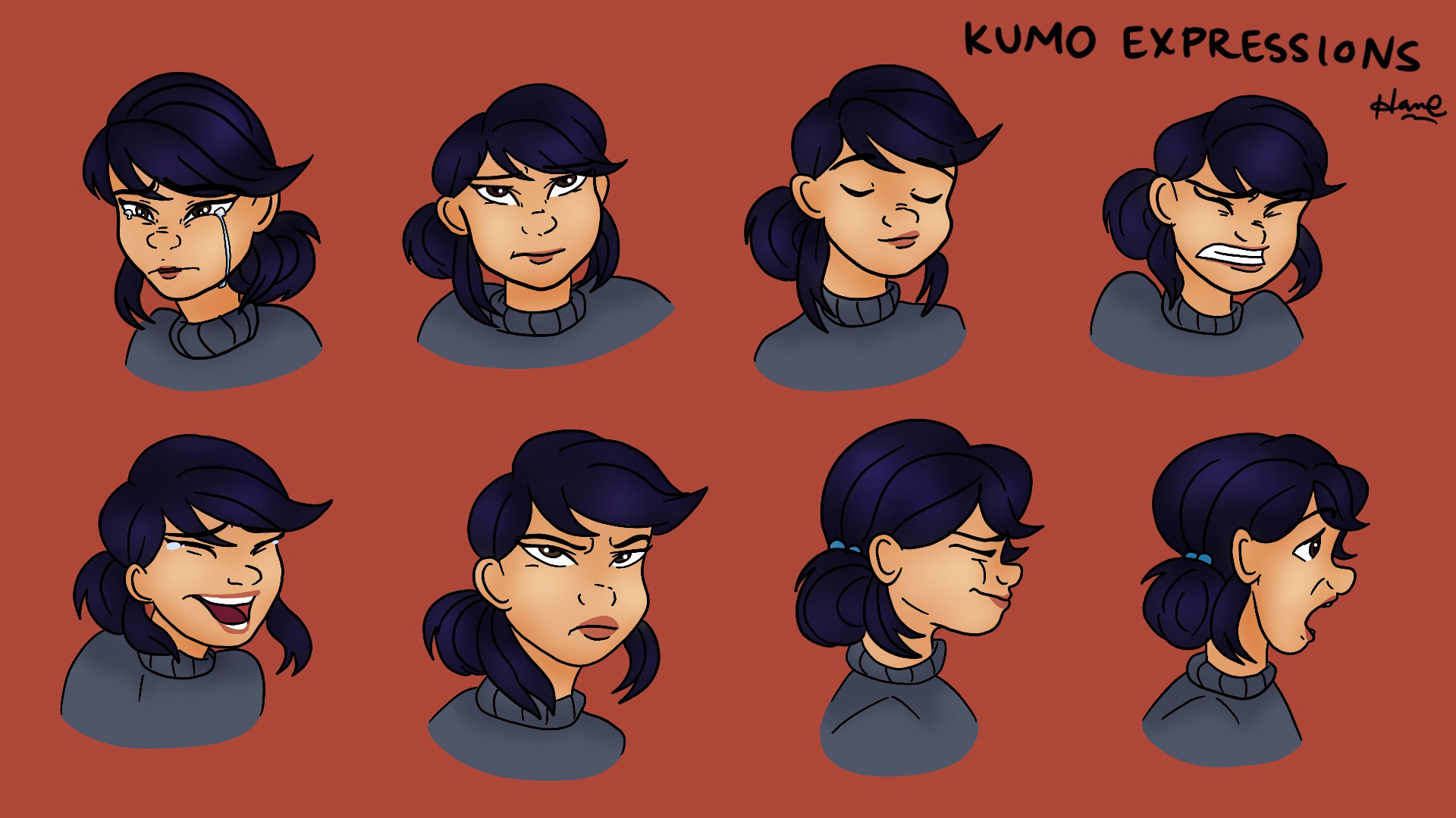 Kumo Expression Sheet