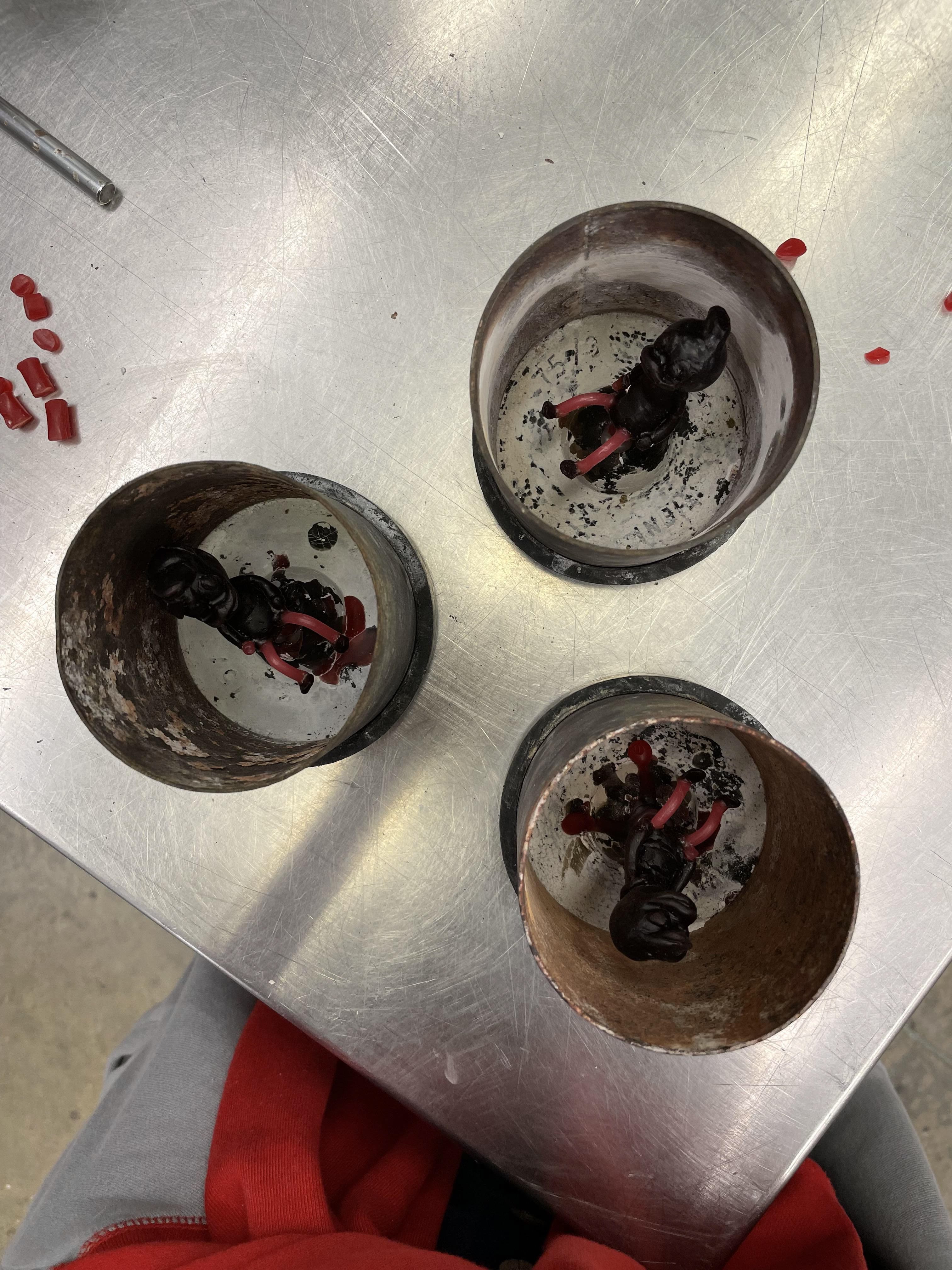 Molds for lost wax xasting