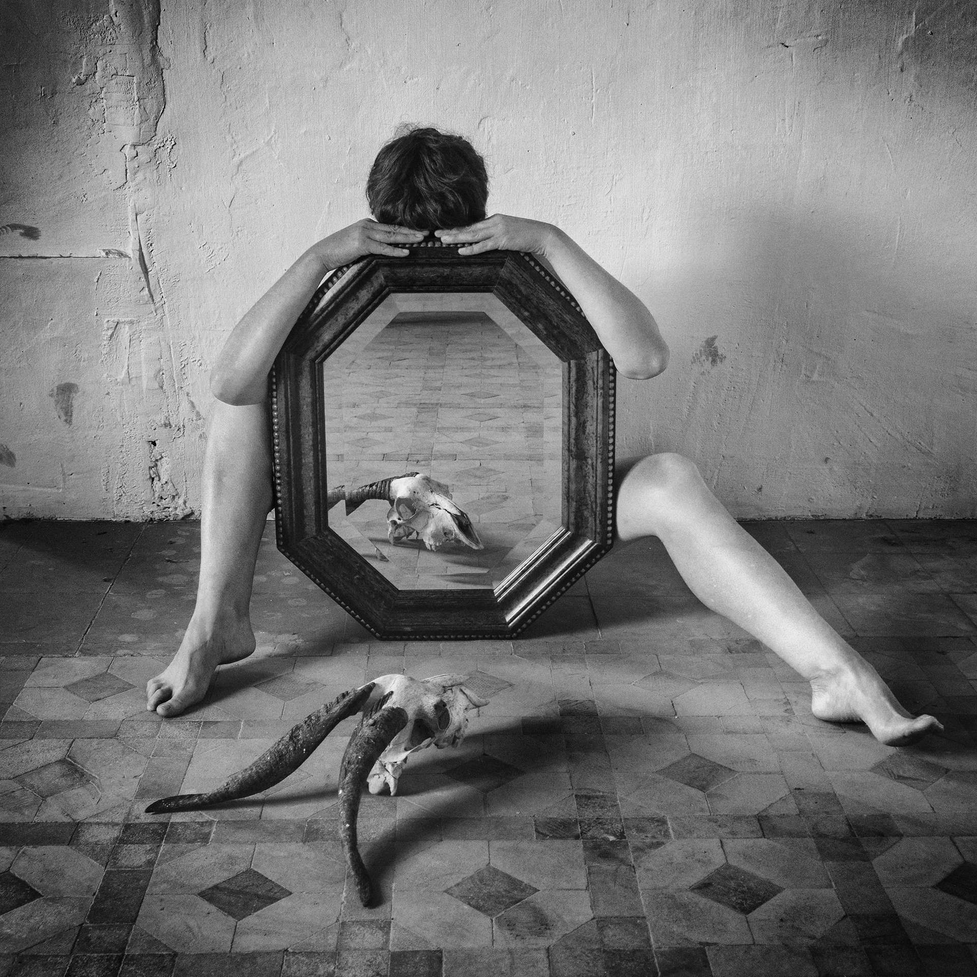 "Marchita" · 2020 · papel Fine Art · 30 x 30 cm