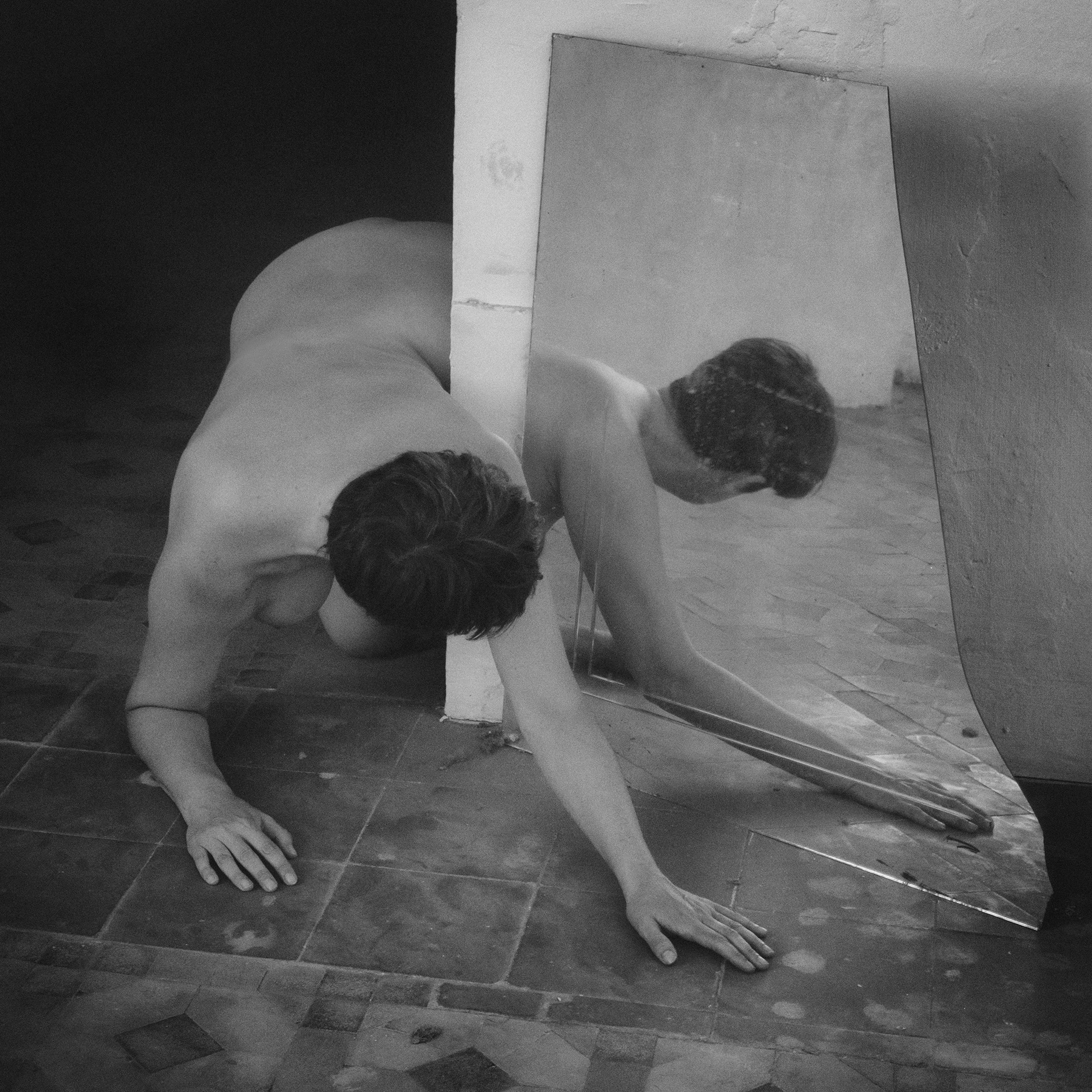 "Anoche soñé que me encontraba" · 2020 · papel Fine Art · 30 x 30 cm