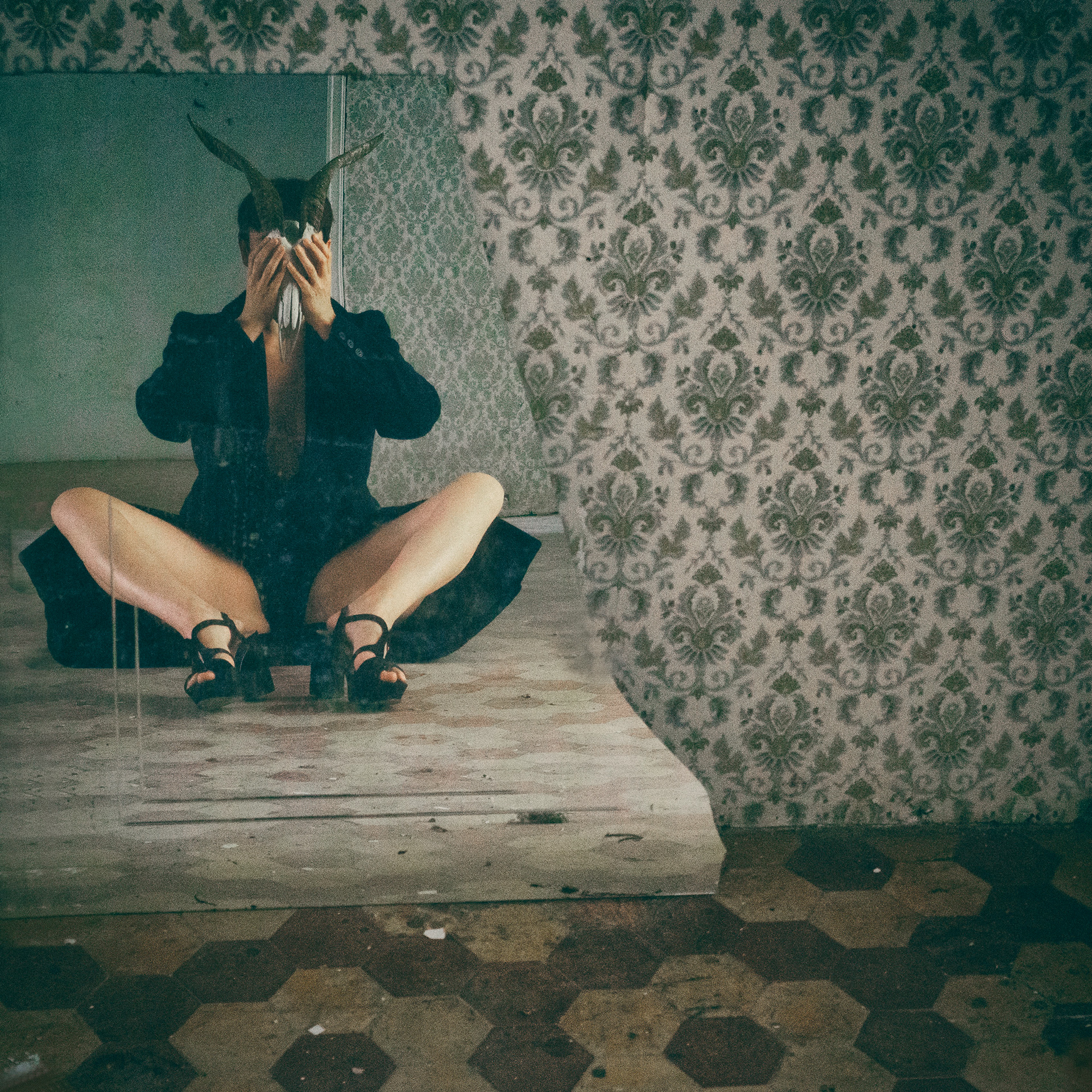 "Mírame a la cara........." · 2020 · papel Fine Art · 30 x 30 cm