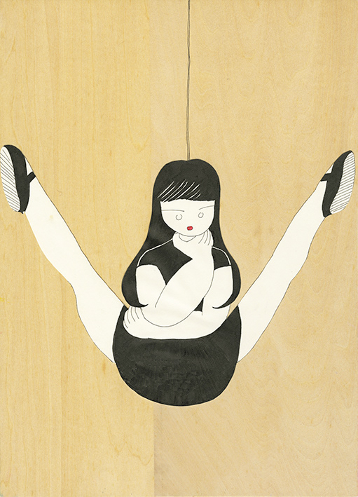 悩めるバレリーナ