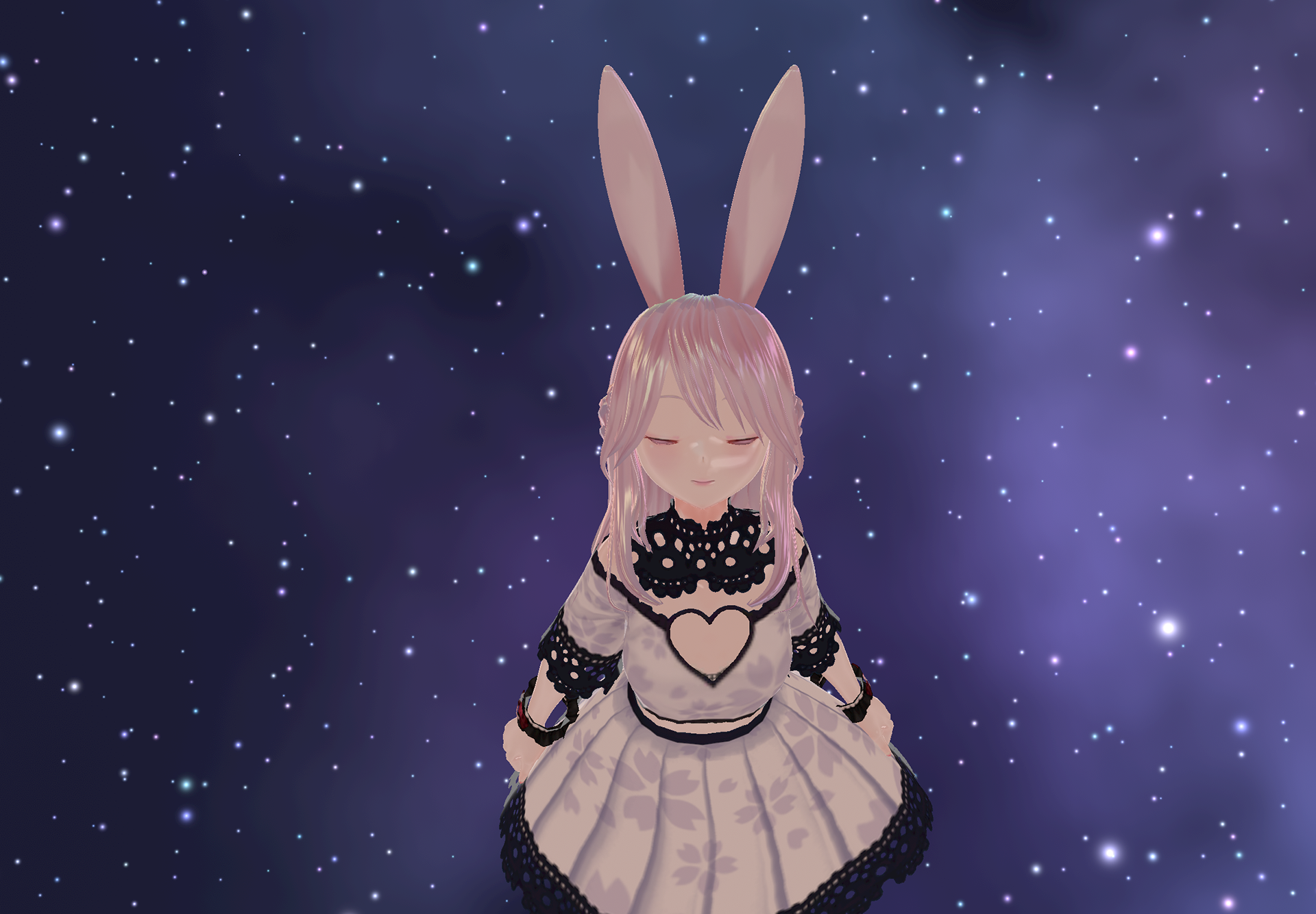 **"Stories Told by the Stars ”** - Under the stars, Koro listened to the stories told by the stars. The stories gave her new inspiration.**「星々が語る物語」**    - 星空の下、Koroちゃんは星々が語る物語に耳を傾けていた。その物語は彼女に新たなインスピレーションを与えた。