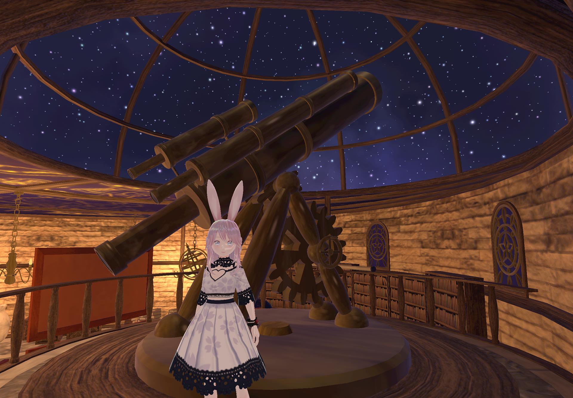   **"Gateway to the Infinite Universe ”**     - Koro opened the door and stepped into a new world.**「無限の宇宙への扉」**    - 星空の中に見える一つの光、それは無限の宇宙への扉だった。Koroちゃんはその扉を開け、新たな世界へと足を踏み入れた。