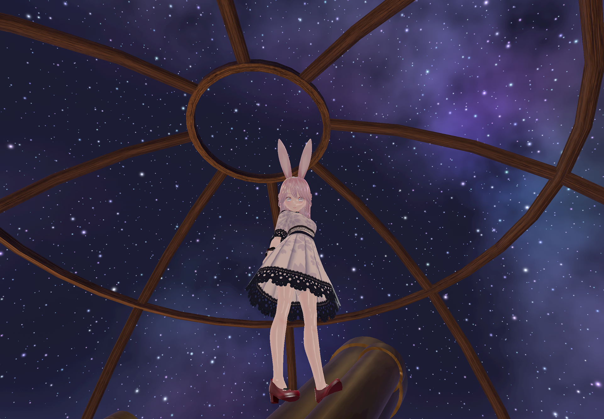 **"A Moment Under the Stars ”** - Under the stars, Koro and Summer Dream Kanon were having a special moment. The stars were watching over their friendship.**「星空の下でのひととき」**    - 星空の下、Koroちゃんは夏夢カノンと共に特別なひとときを過ごしていた。星々が彼らの友情を見守っていた。