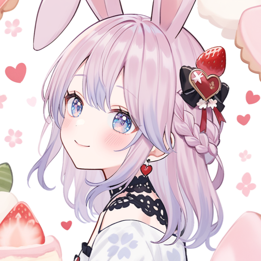 cute rabbit ears on her head,from side,medium wide shot,kimono with floral patterns,1girl,animal ears,solo,pink hair,blue eyes,looking at viewer,braid,hair ornament,rabbit ear,cute,smile,heart,lovely,heart eye,love,dreamy,dreamy watercolor,rabbit ear,usamimi koro💕,earrings,detailed,gorgeous hair ornament,Name: Koro  Age: 17 forever  Birthday: January 29  Height: 120cm  Favorite food: Strawberry🍓,Name: Koro,Age: 17 forever,Birthday: January 29,Height: 120cm,Favorite food: Strawberry🍓