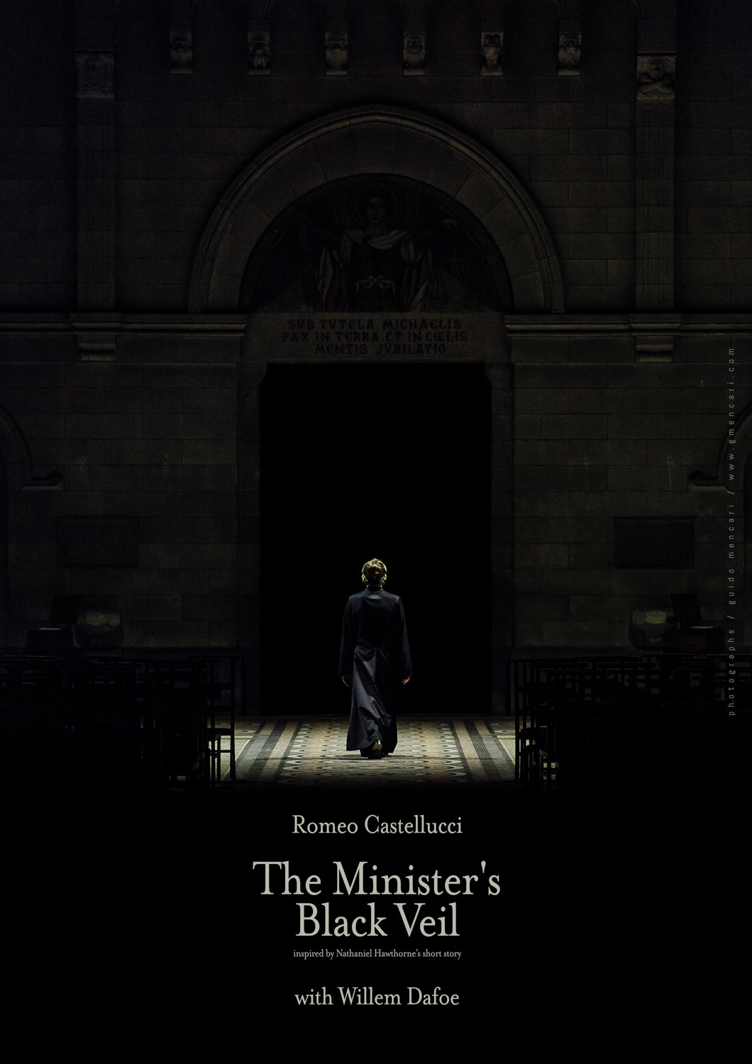 The Minister’s Black Veil Romeo Castellucci Progetto per il manifesto del tour americano 2016