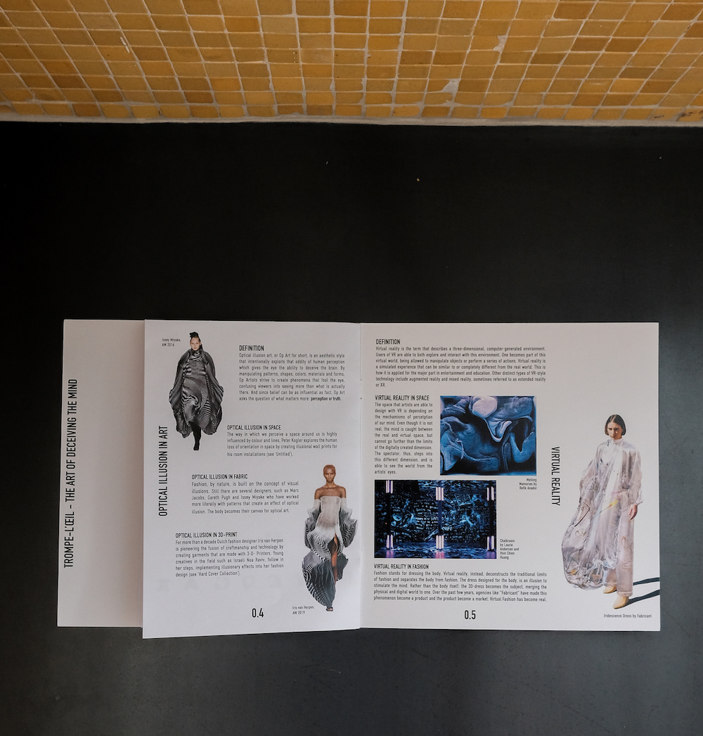 "optical illusion in art & fashion"
