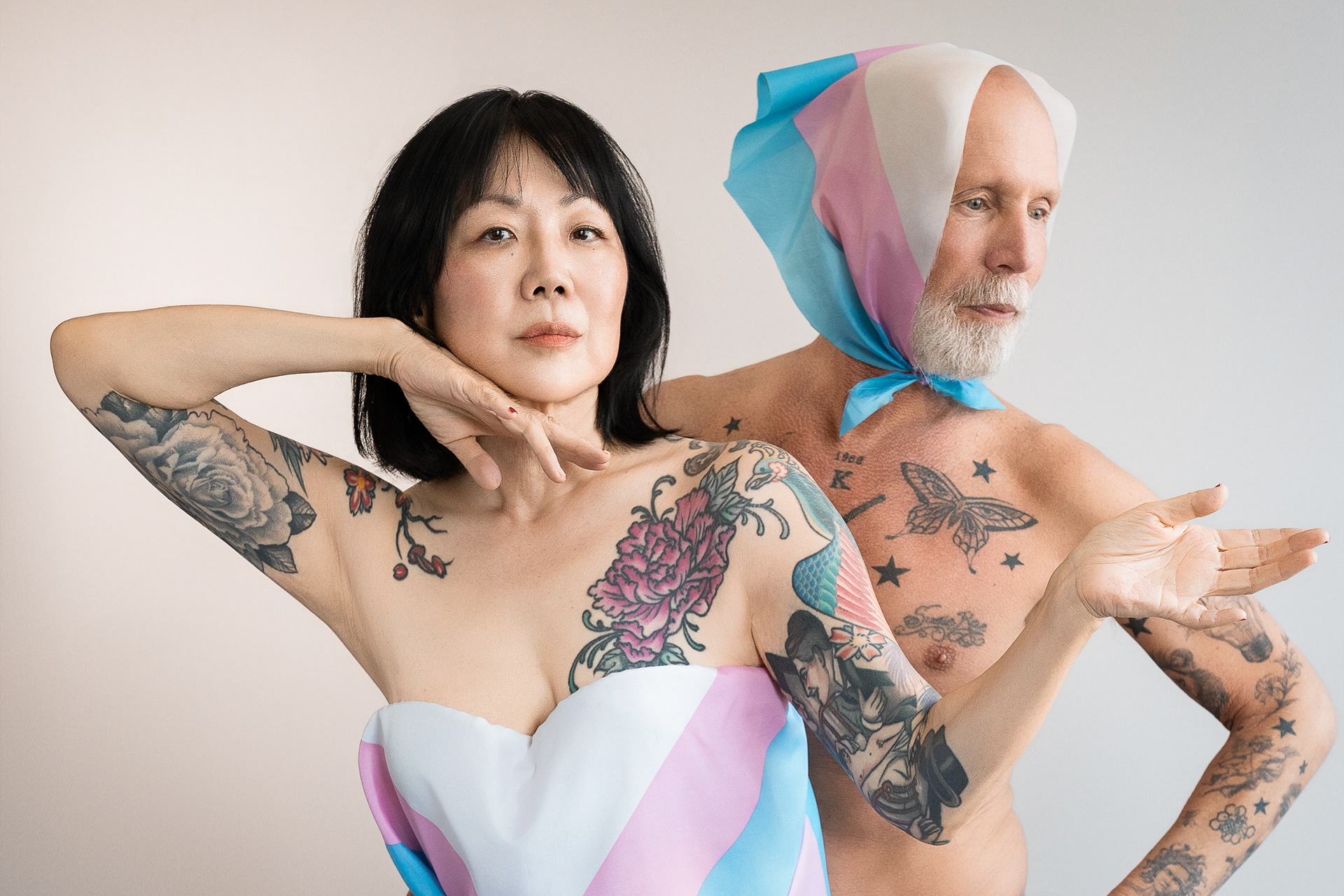 Margaret Cho and Kenny Hash