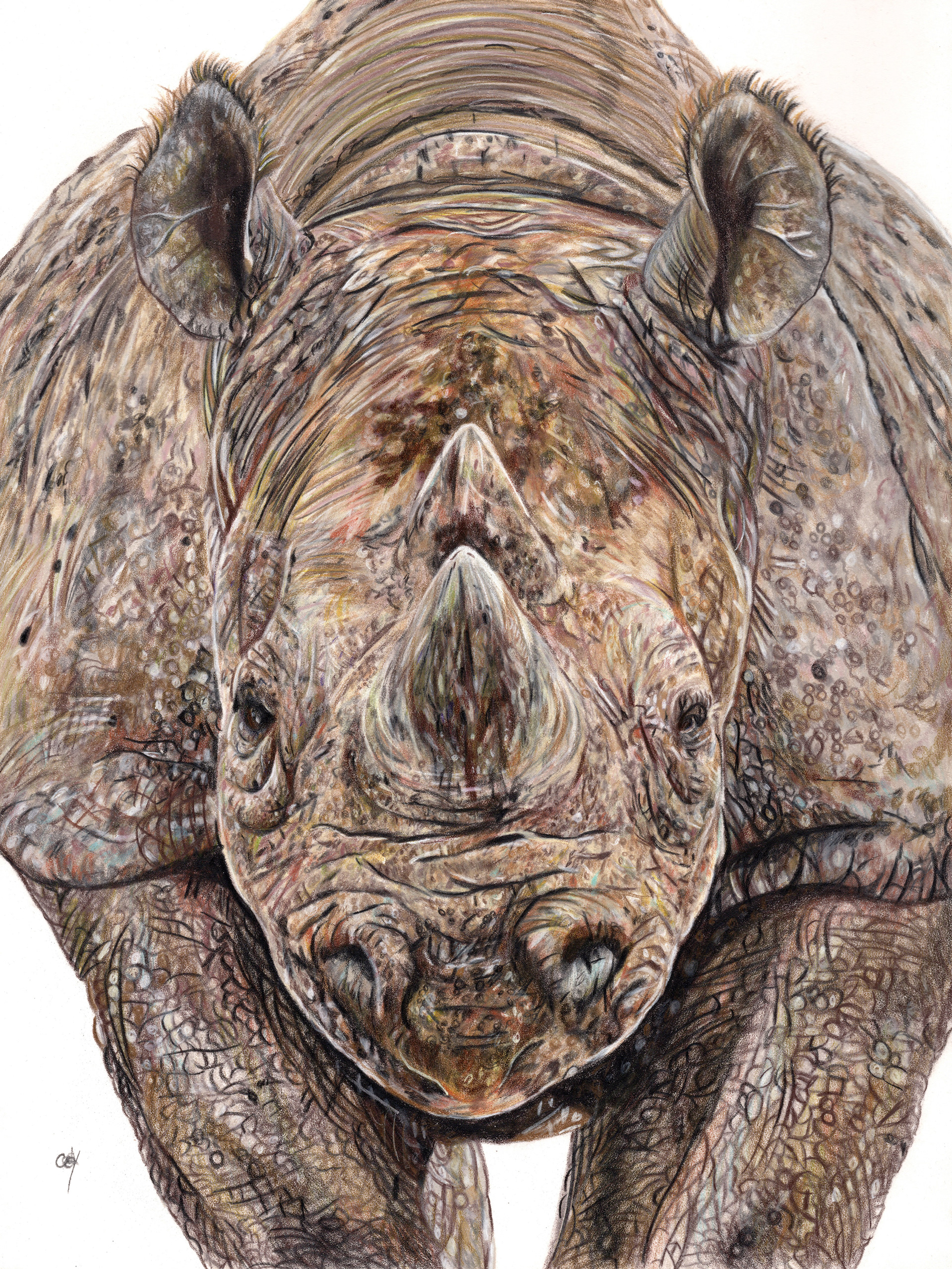 30x42cm Original drawing, SOLD