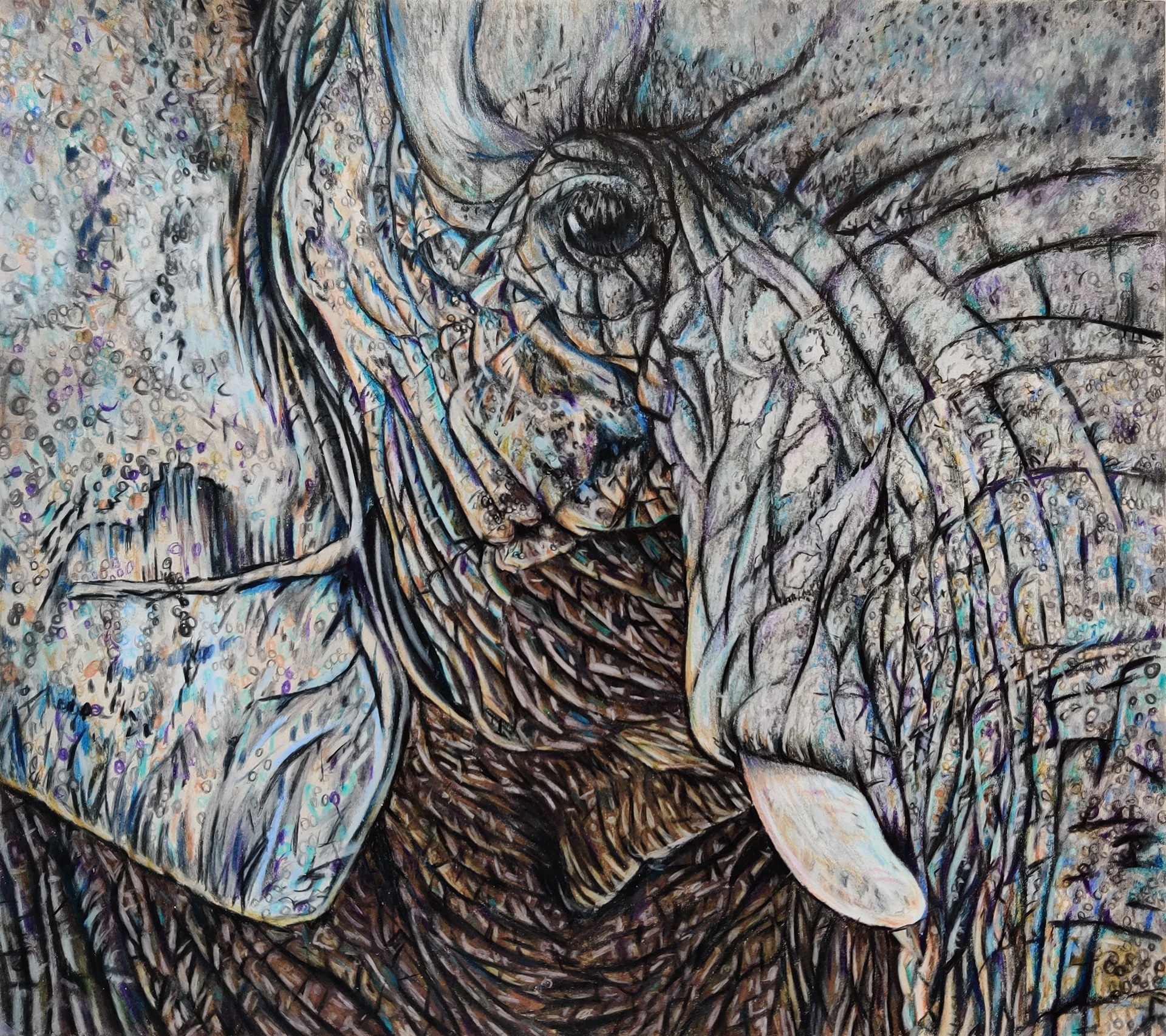 30x35cm Original drawing €160,-