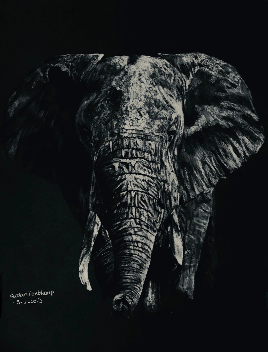 30x42cm Original drawing €210,-