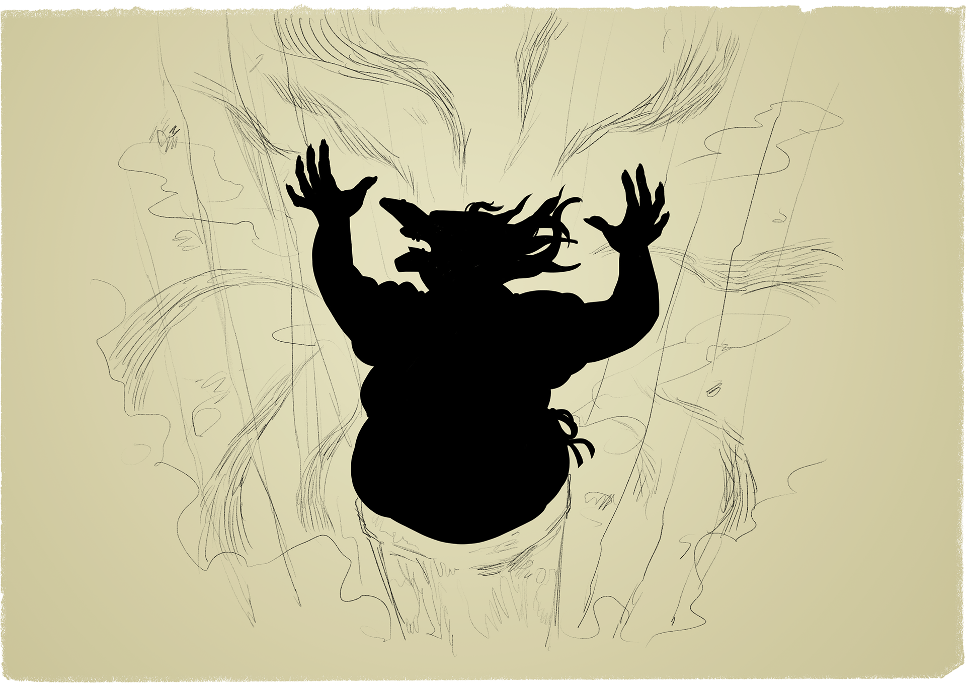 Baba Yaga consumed in anger