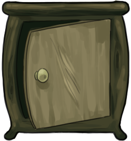 It not only marks a special object, but also gives a hint to the story.