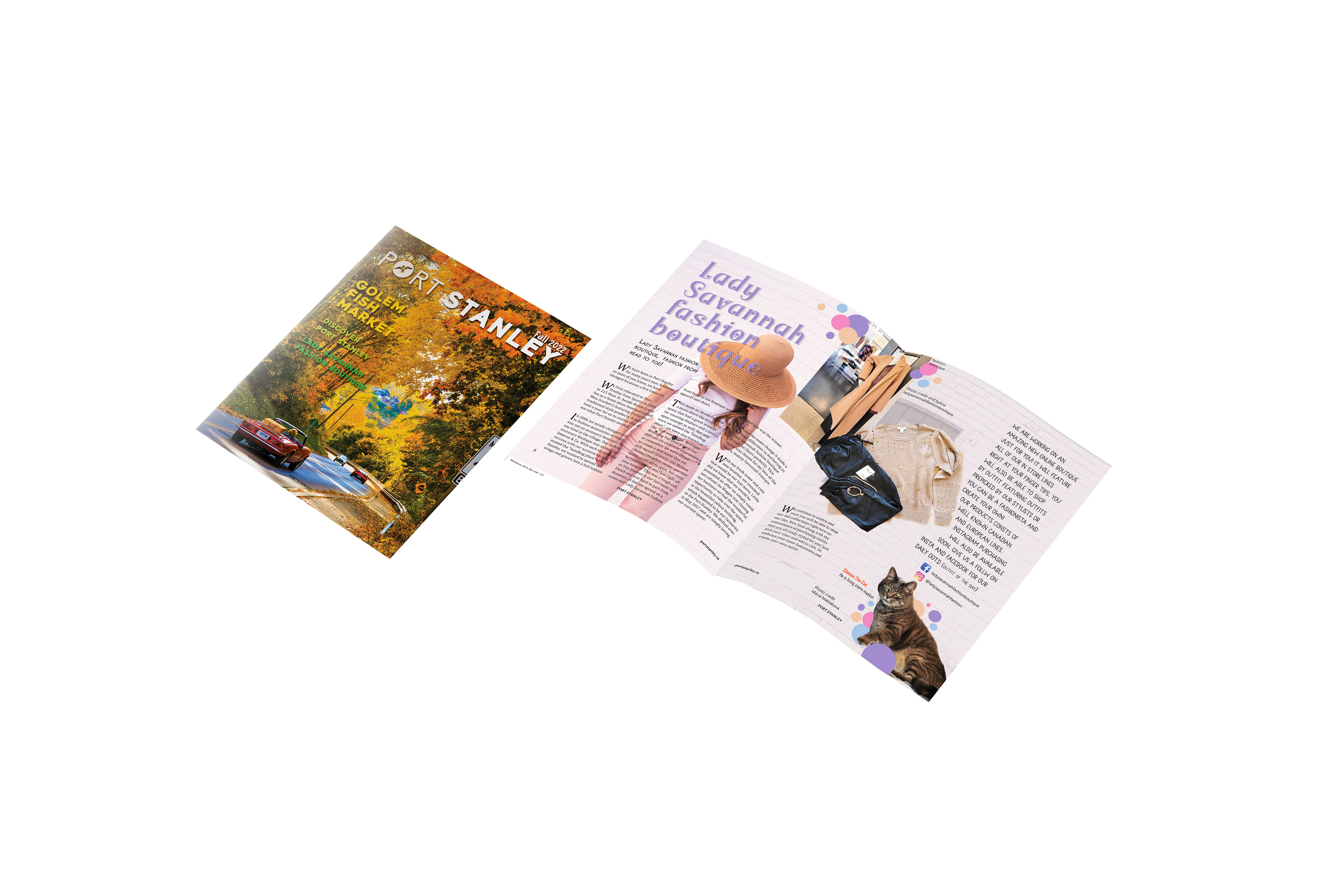 Magazine Spread
