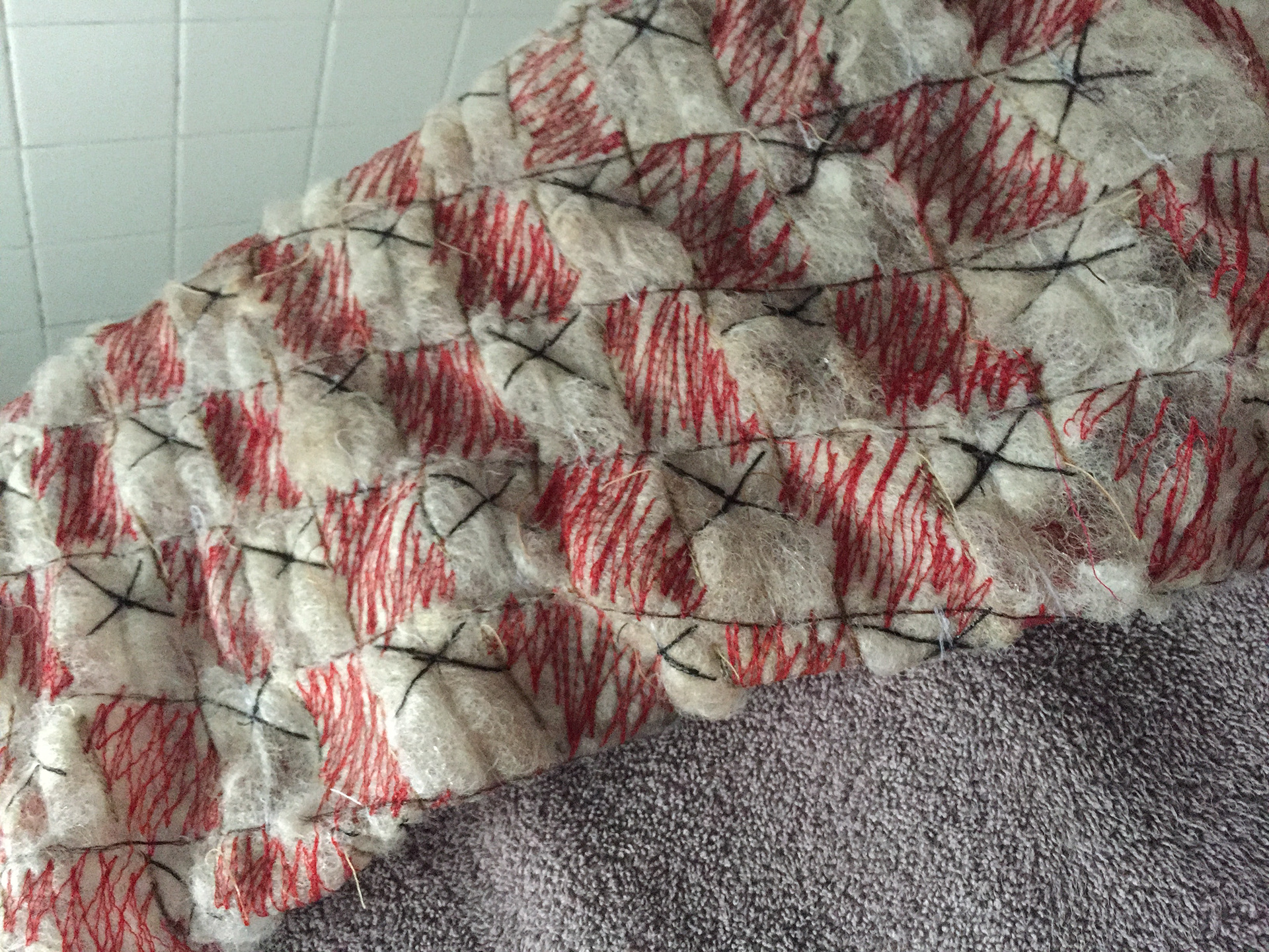 embroidery post wash