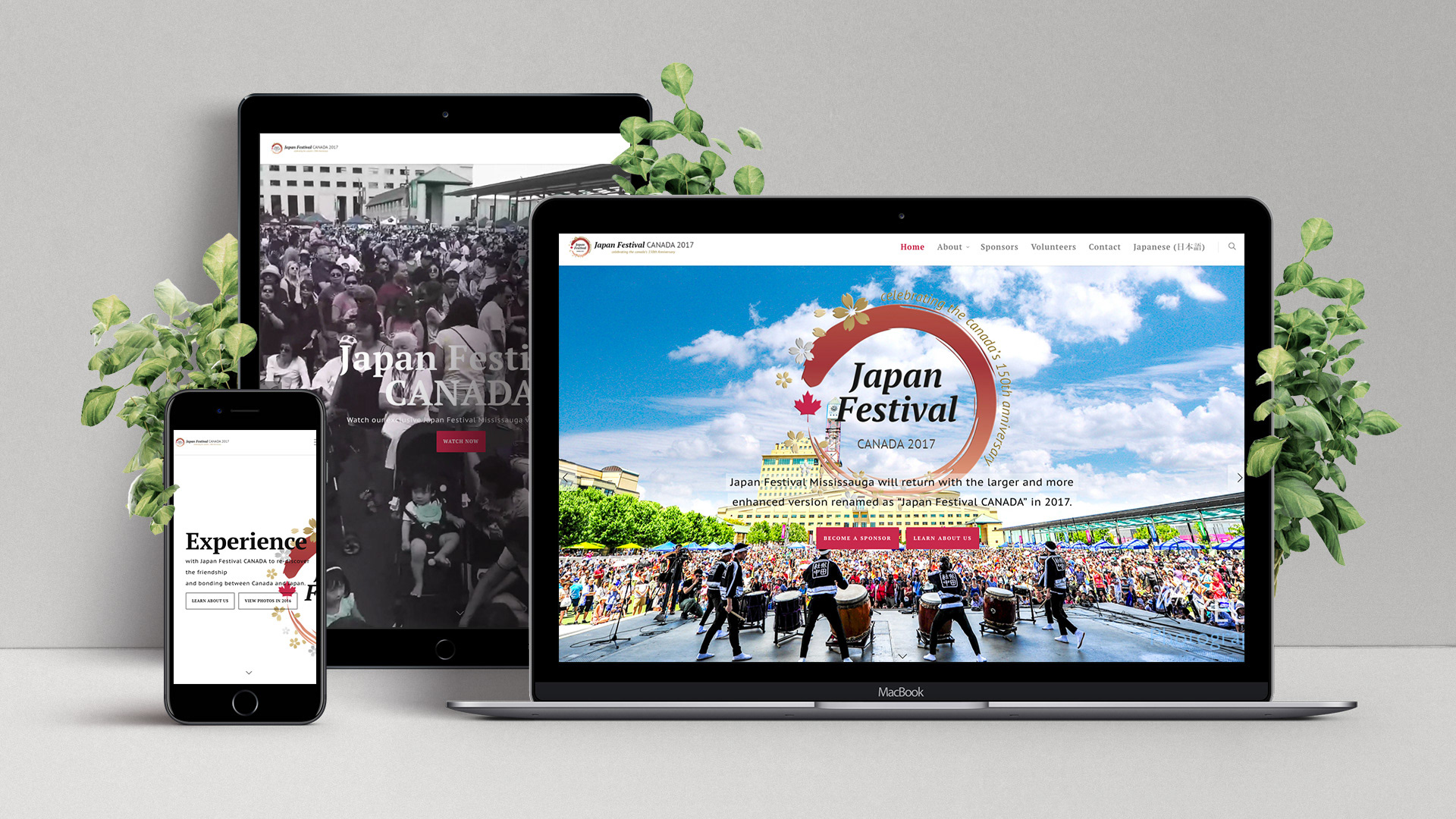 Responsive web design / logo design