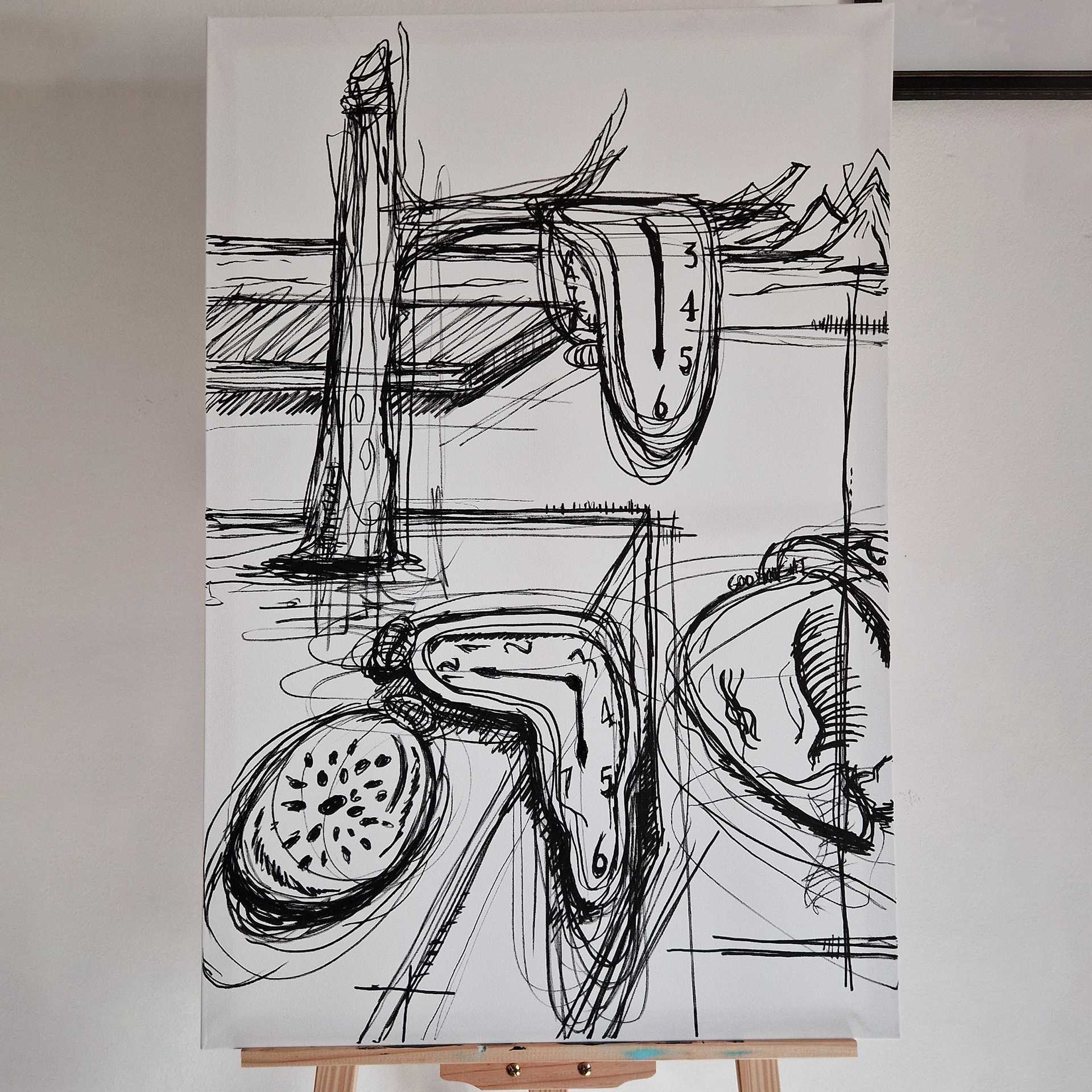 the persistence of memory - an homage