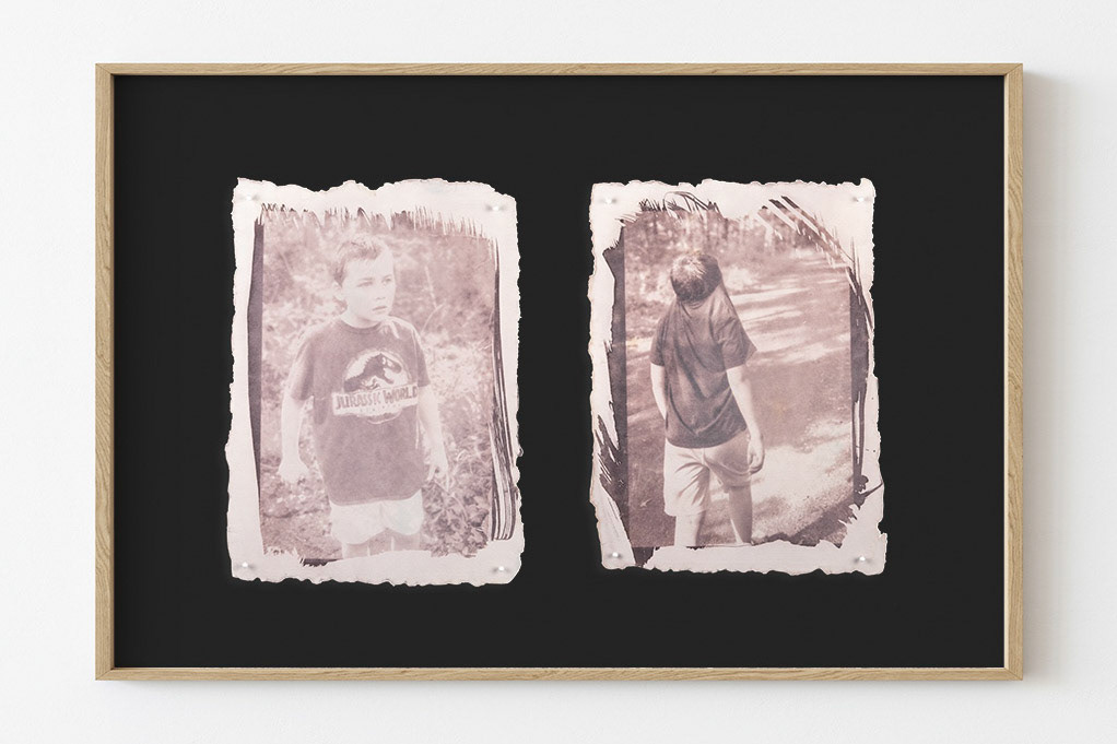 Henry in the Woods by the Pond