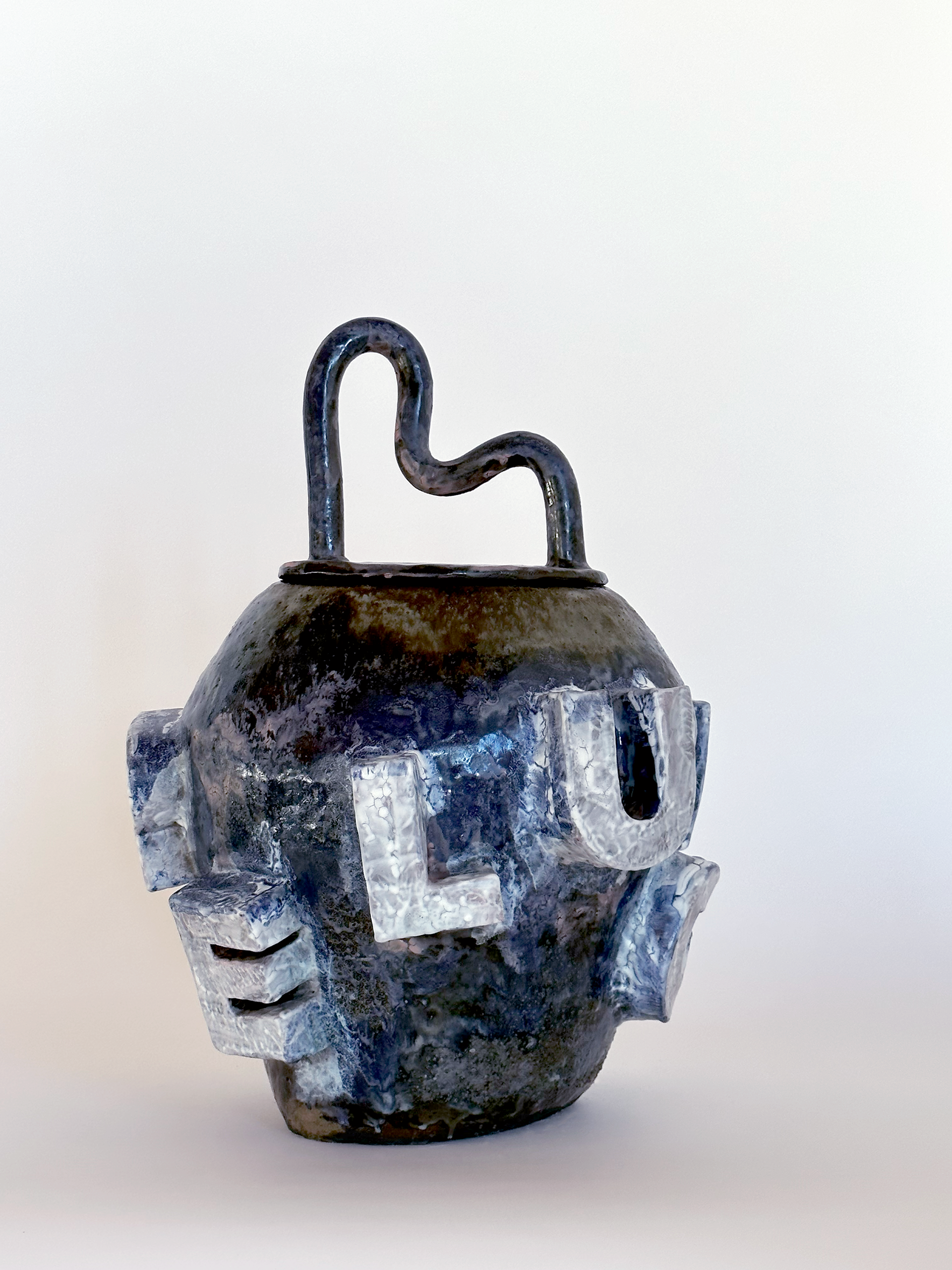 Pure Luck:Cone 10 Stoneware & Glaze 25” x 18” x 20”
