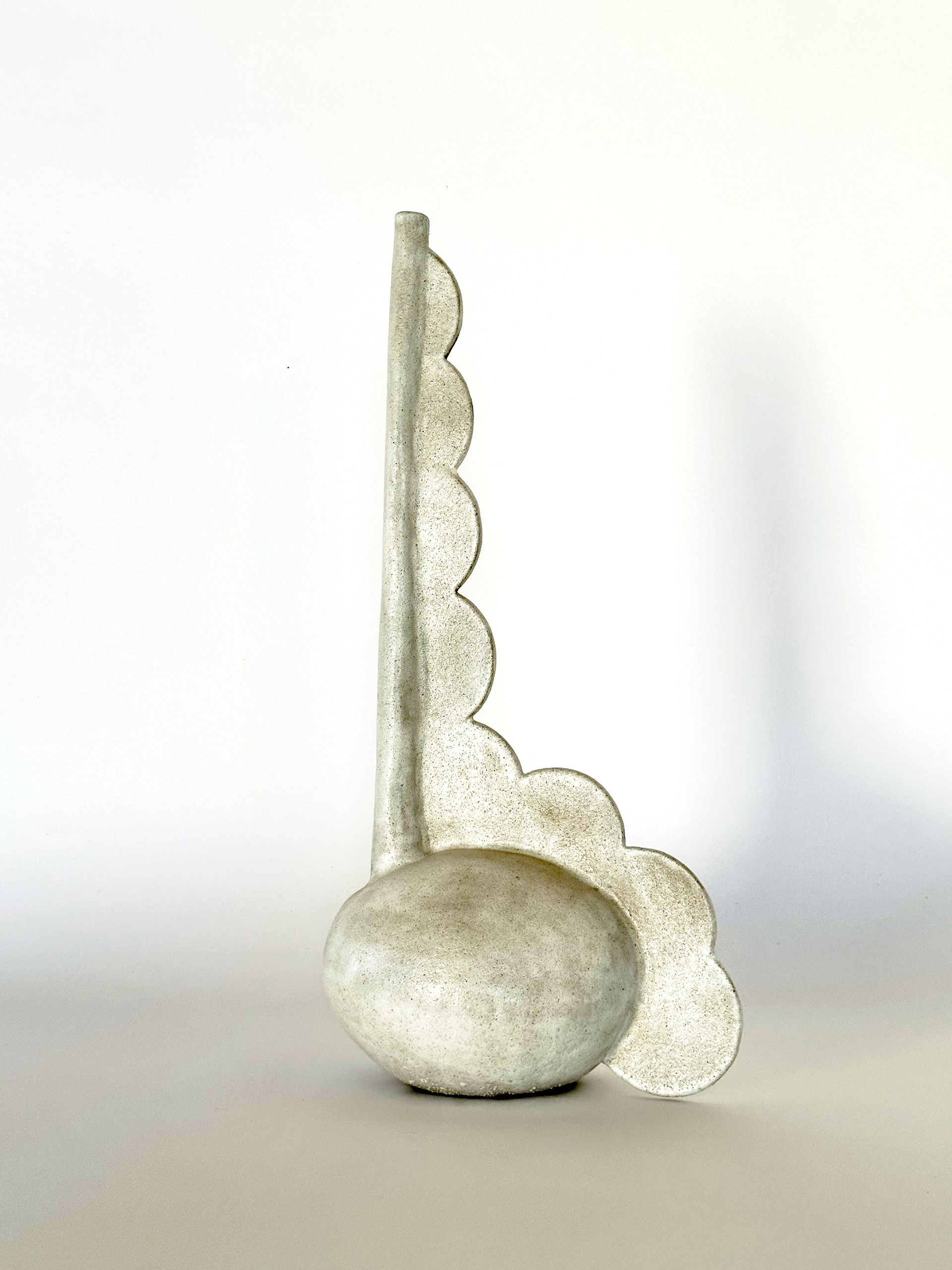 Handbuilt Cone 10 Stoneware & Glaze 25” x 12” x 7”