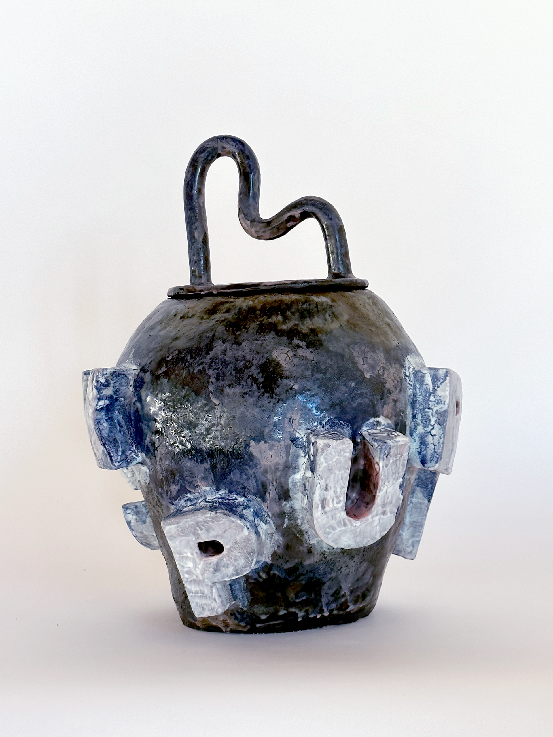 Pure Luck:Cone 10 Stoneware & Glaze 25” x 18” x 20”