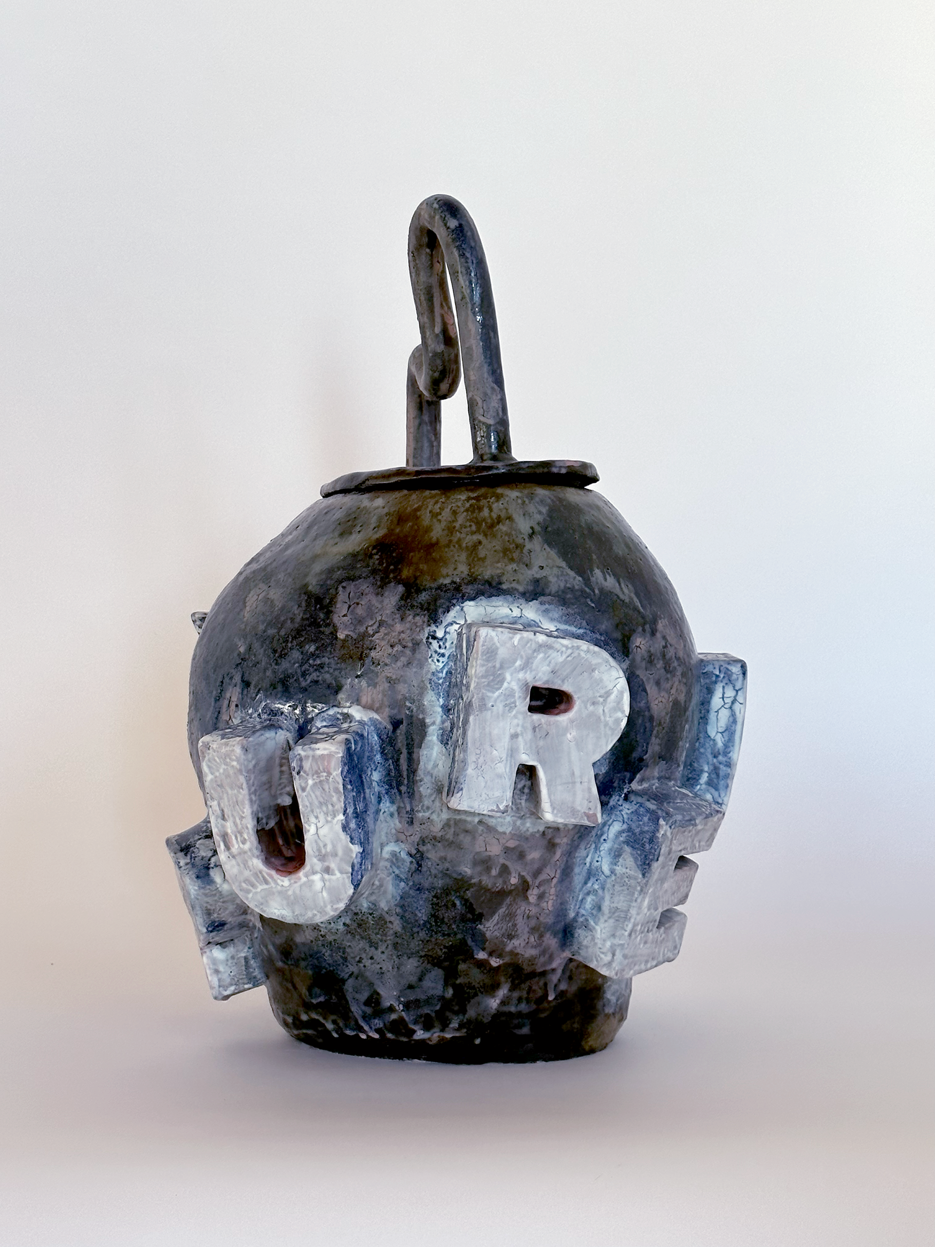 Pure Luck:Cone 10 Stoneware & Glaze 25” x 18” x 20”