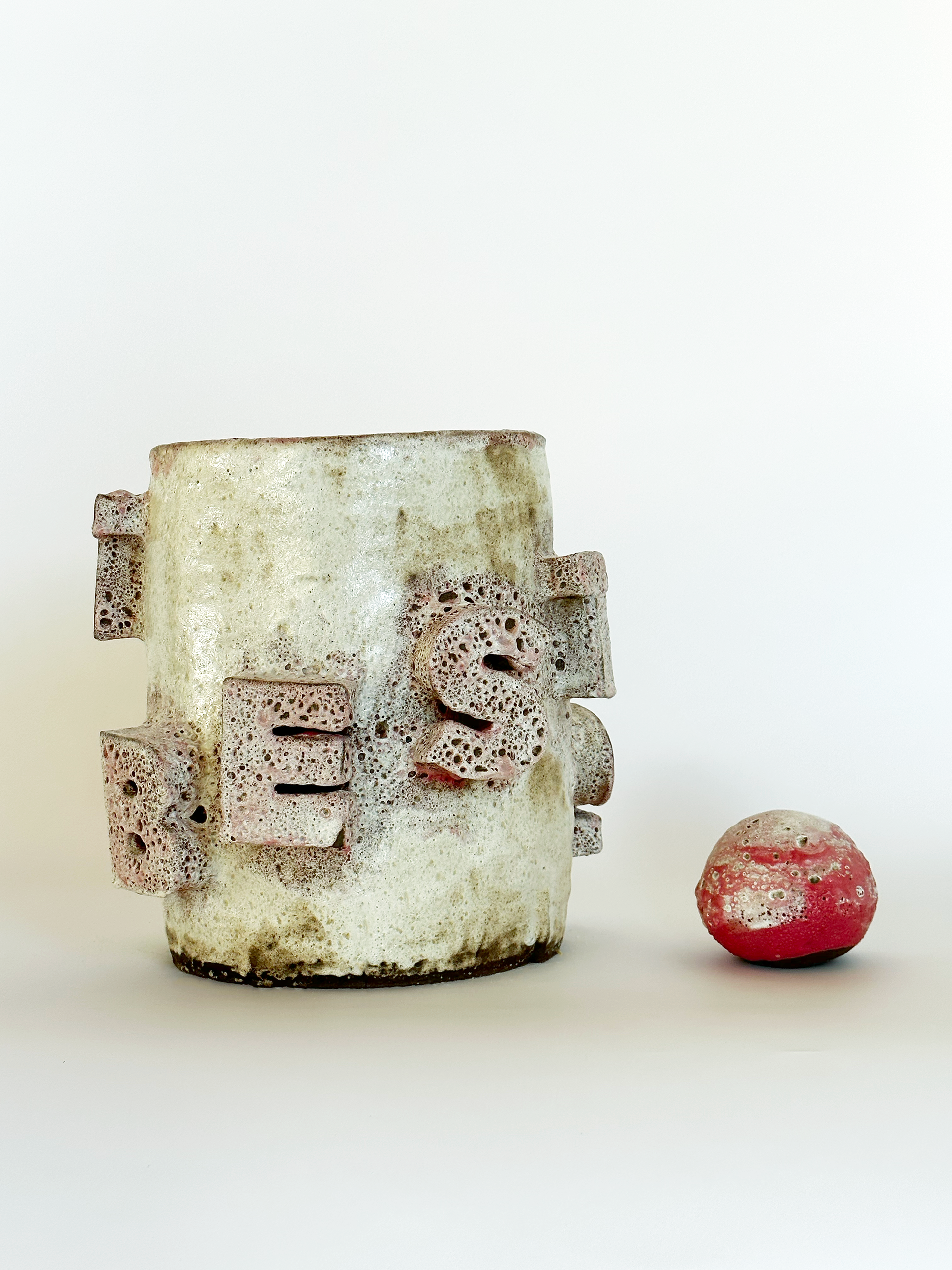 Best Shot: Cone 10 Stoneware & Glaze 17” x 16” x 16”