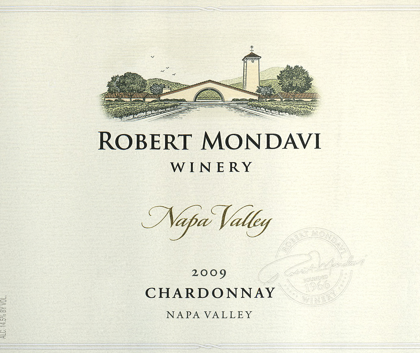 Robert Mondavi Winery Label