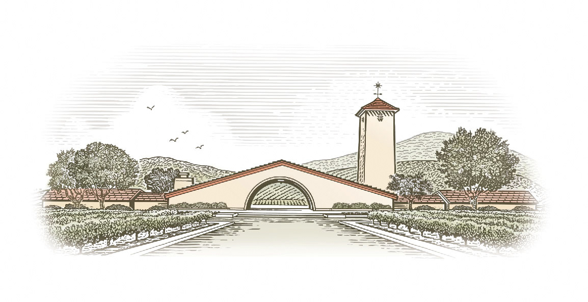 Robert Mondavi Winery illustration